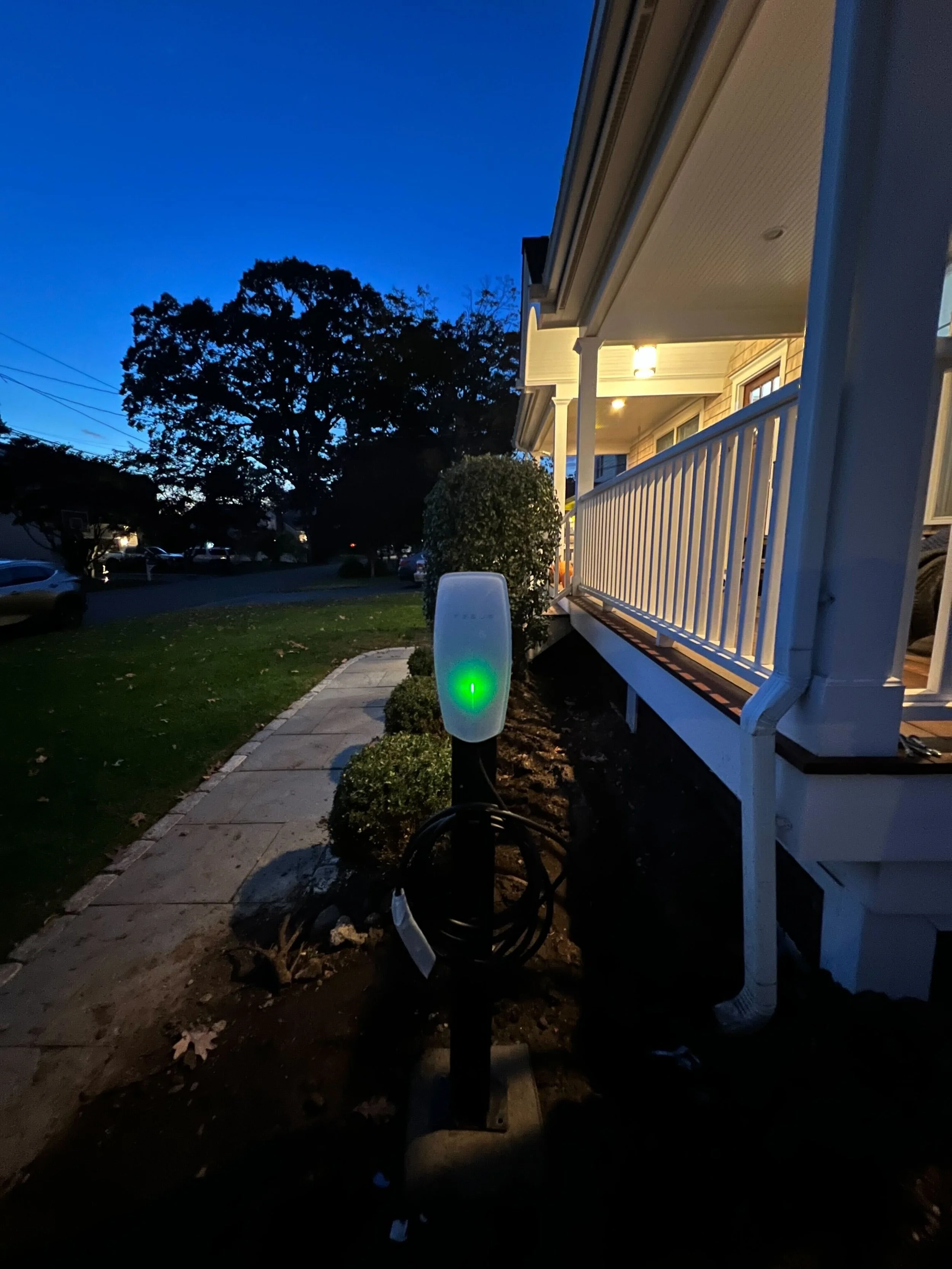 Outdoor Tesla Charger 