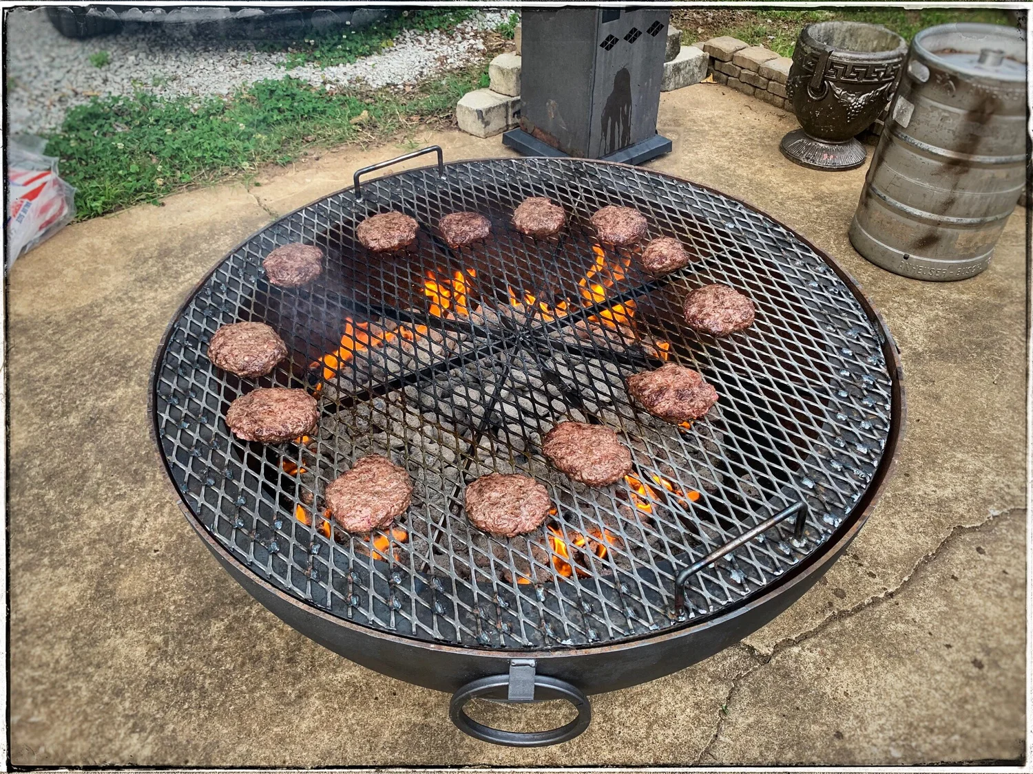 37 Fire Pit Cooking Grate 37 Inch Cooking Grate For Fire, 52 OFF