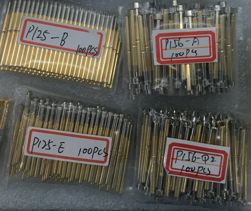 Pogo Pins for an FCT "bed-of-nails" fixture