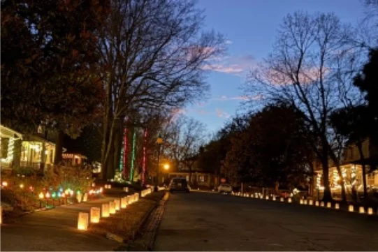 Candles & Carols: Neighborhood Luminary Display
