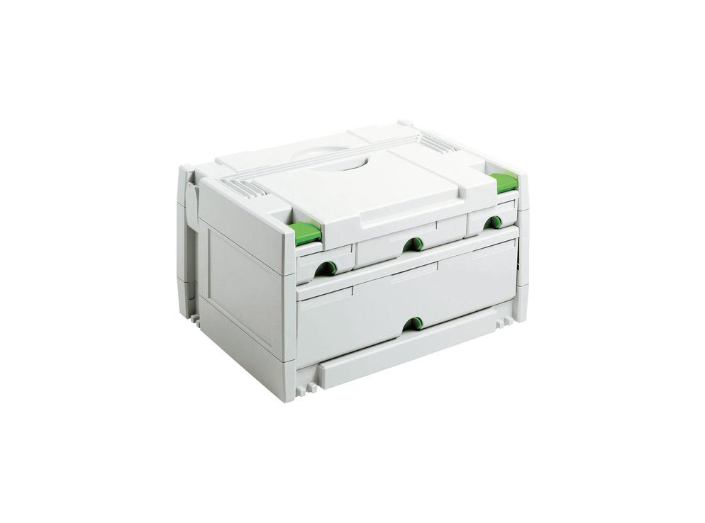 Festool BOX 98x98//3 SYS1 TL Plastic container for Systainer 1