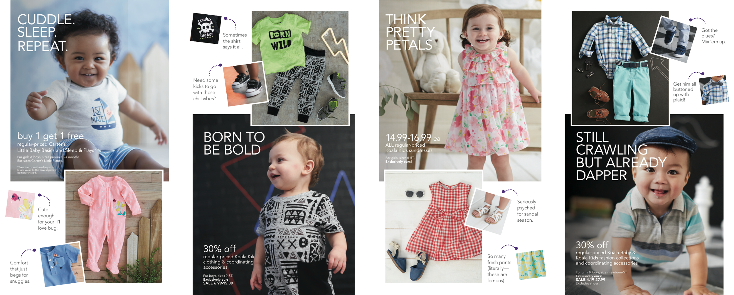 Spring Apparel Look Book/Mailer (inside spreads)