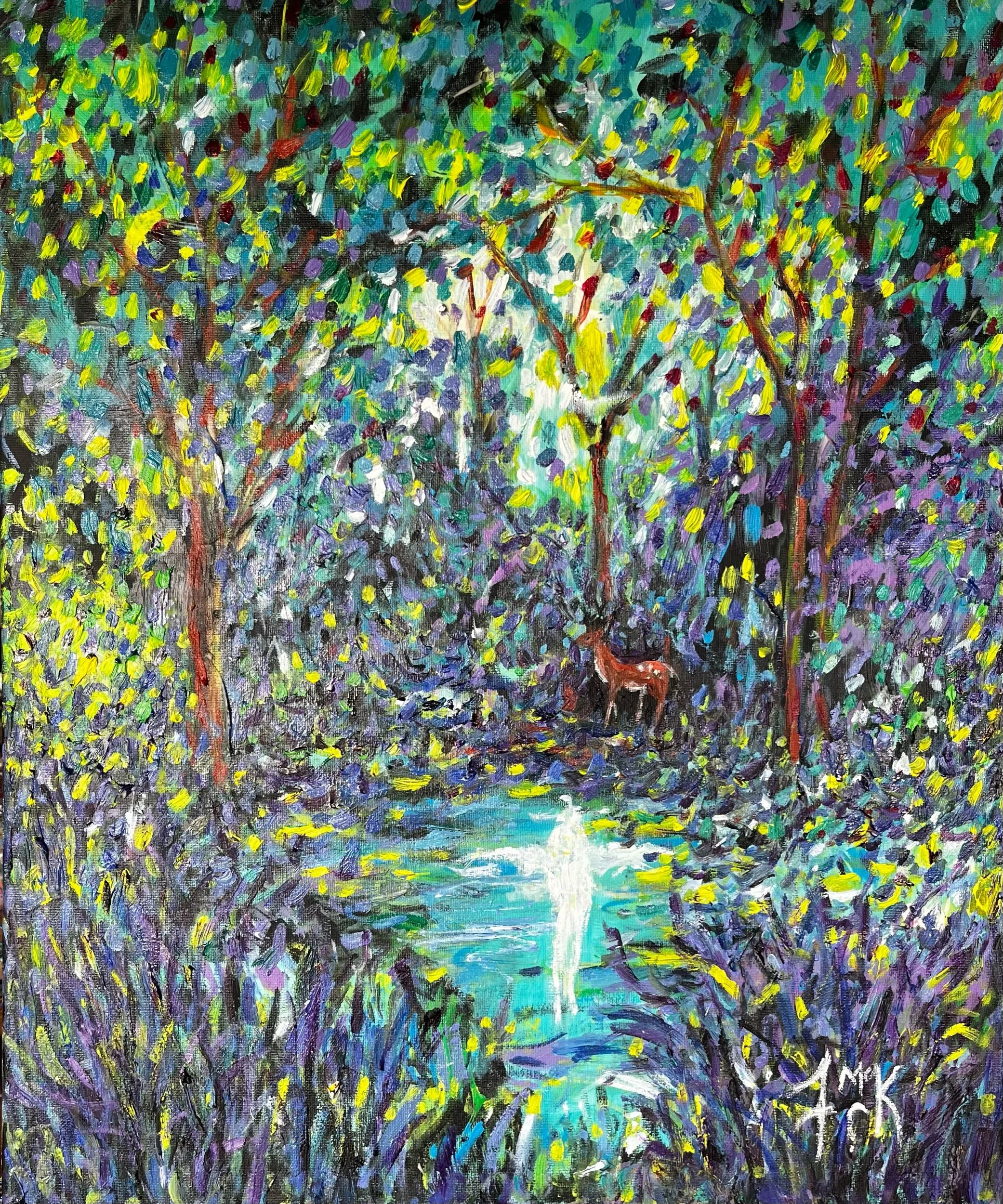 Moonlit Water Spirit