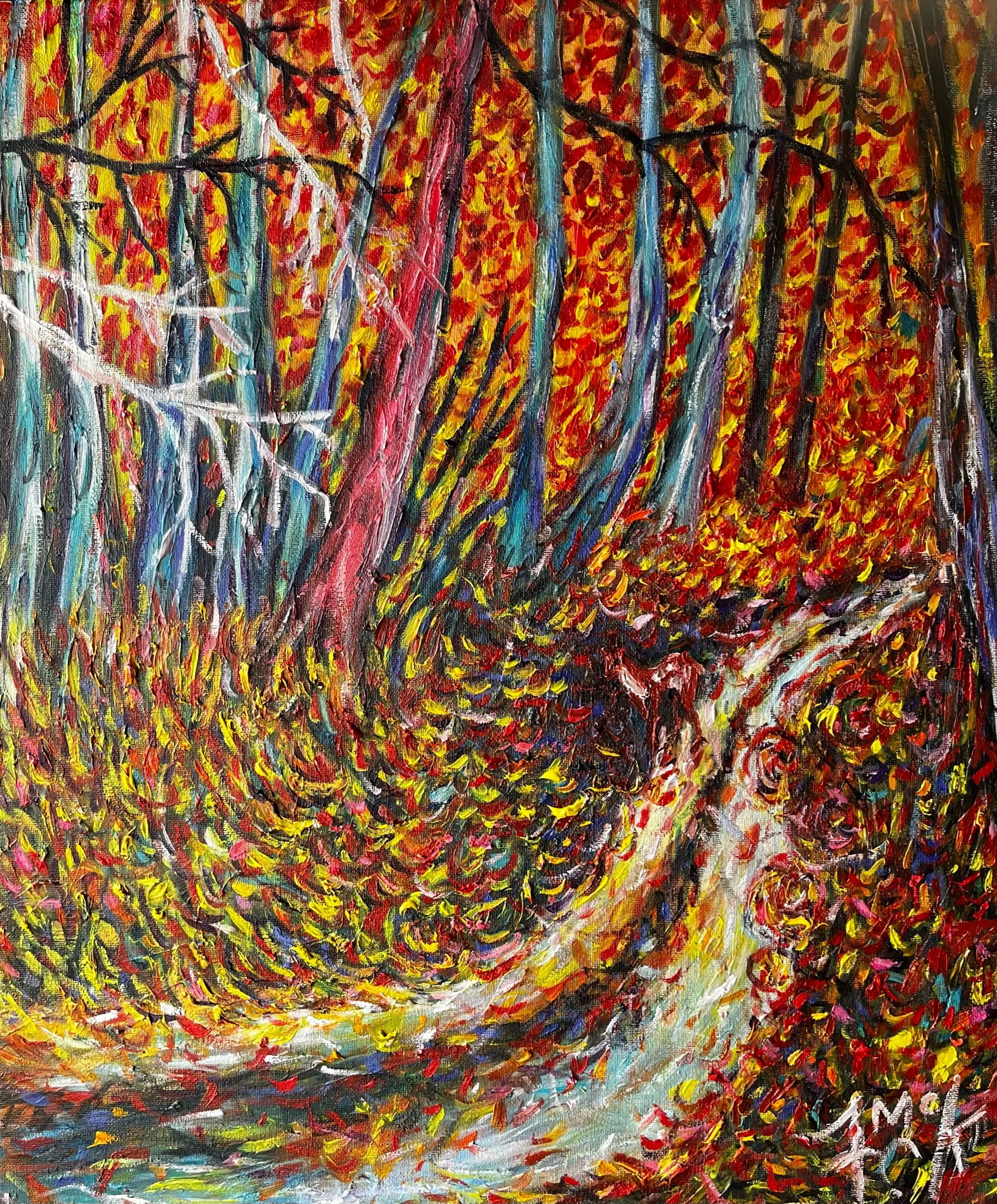 Where the wind Shows the Way Home , through Glaslough, Co Monaghan 