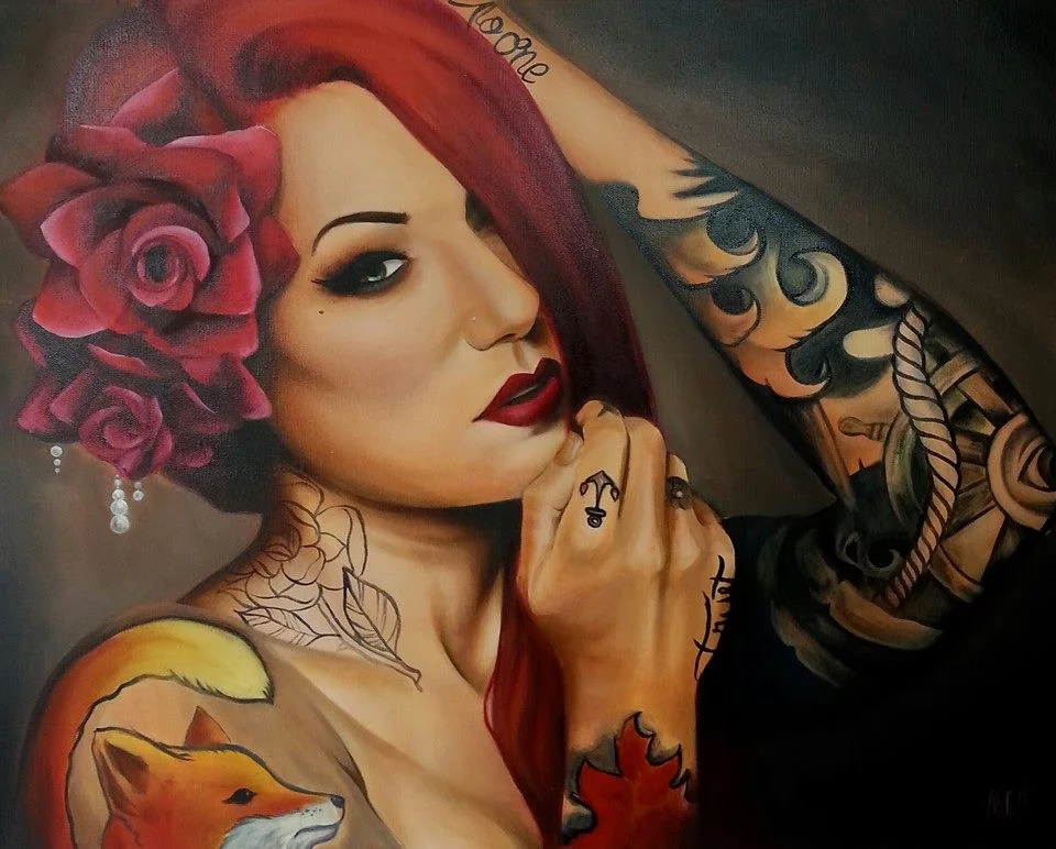 Red. oil on canvas