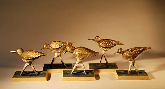 Sandpiper Scurry, 2012 7”x32”x9”