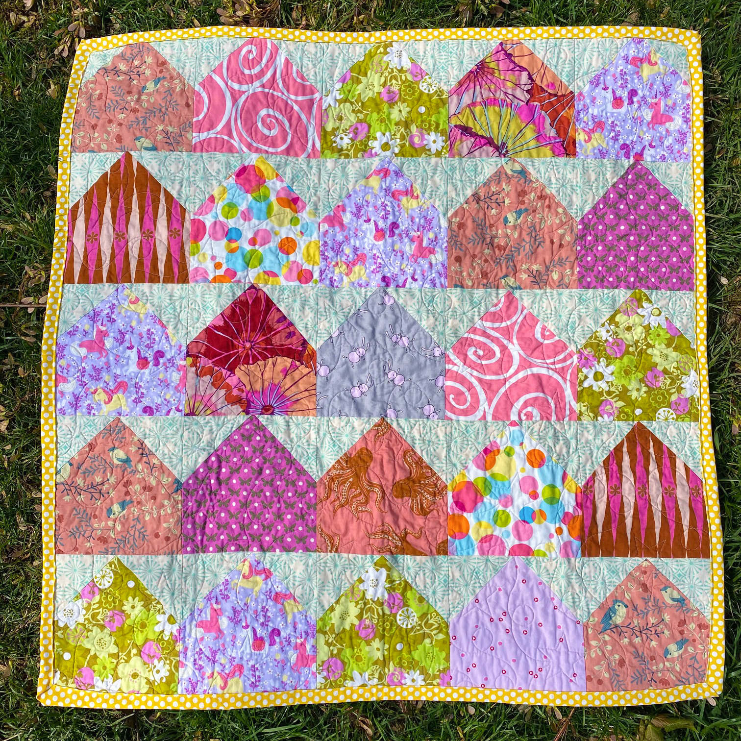 Mini House Quilt