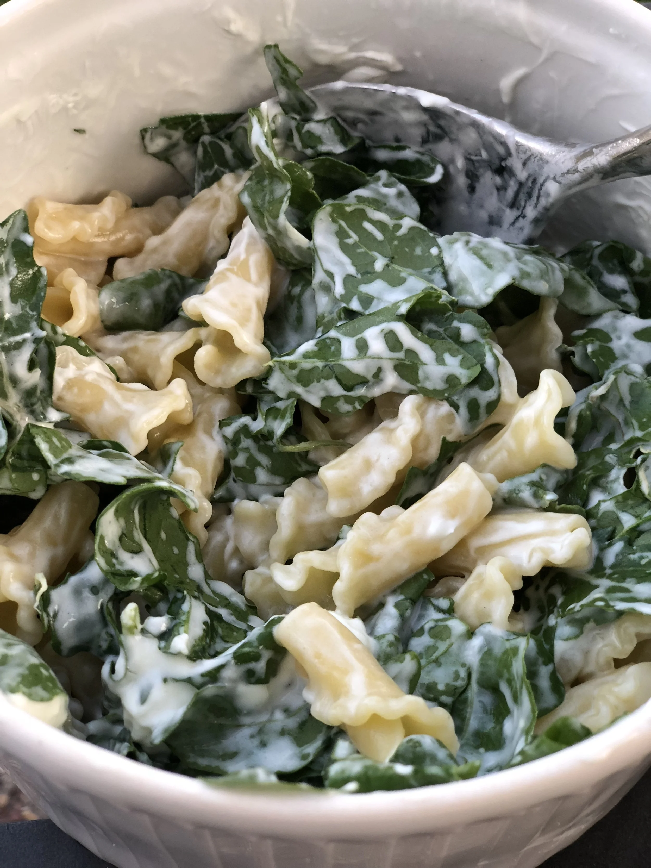 Goat Cheese &amp; Arugula Pasta 