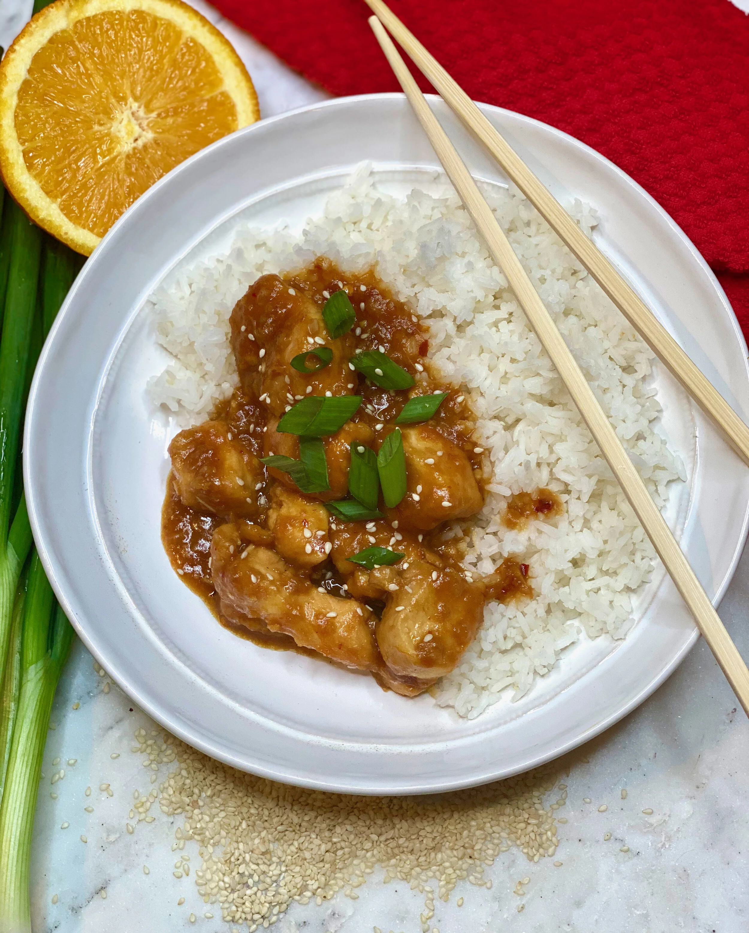 Takeout Orange Chicken