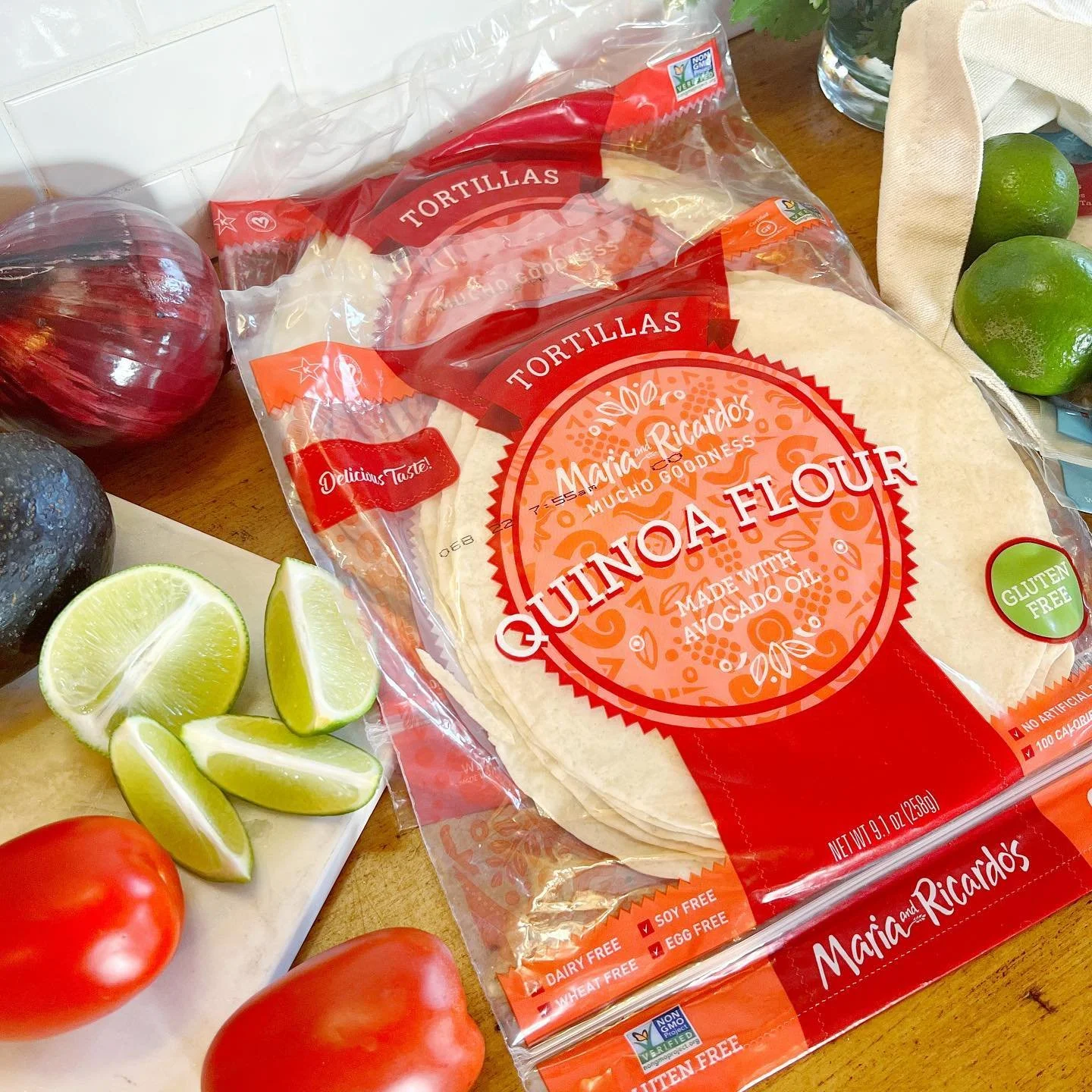 Cinco de Mayo Giveaway!✨I have been obsessed with @mariaandricardos for a while now because they have a tortilla that will work with whatever dietary constraints I&rsquo;m cooking for. They make their tortillas out of so many delicious and wonderful 