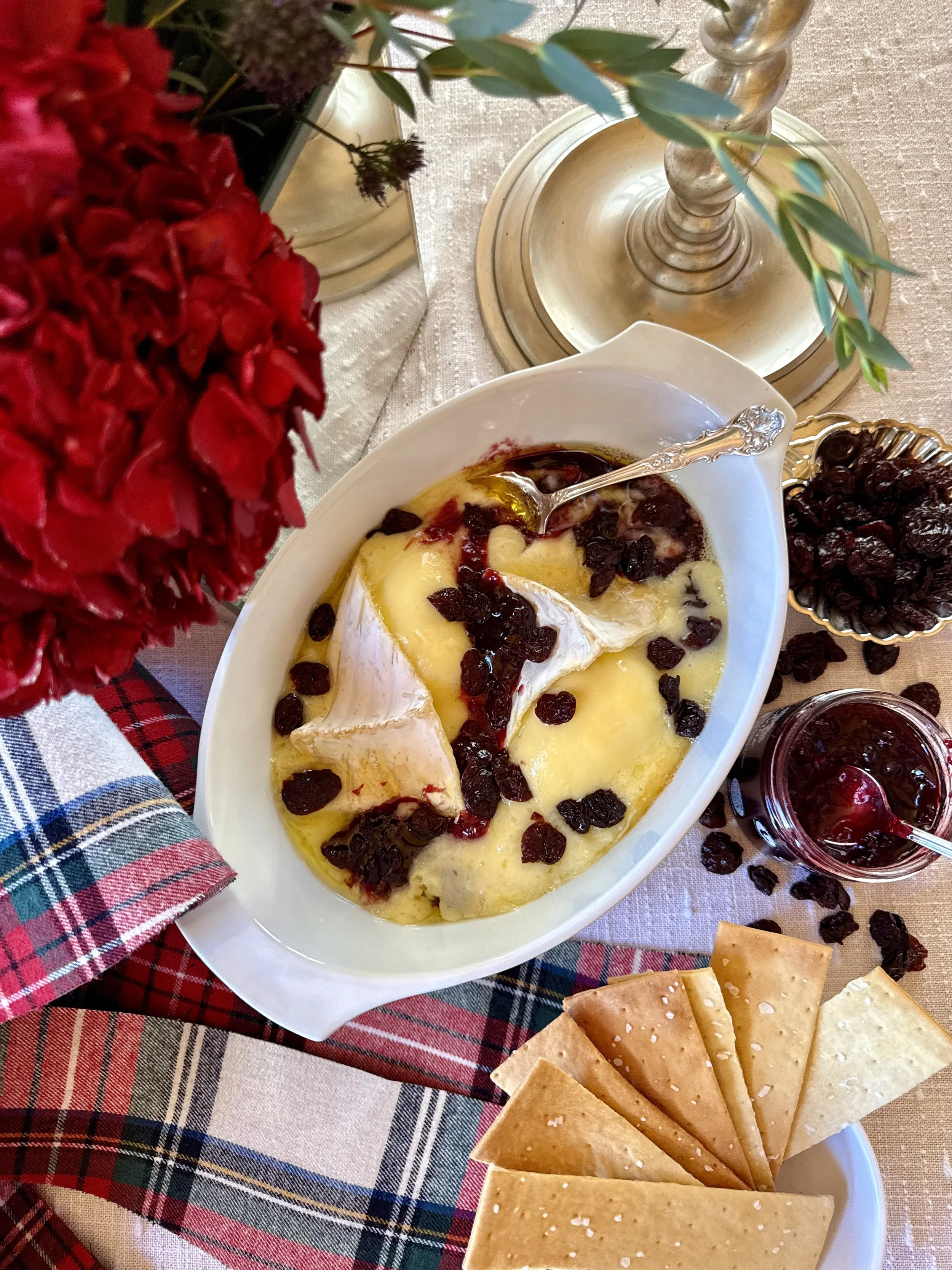 Cherry Baked Brie