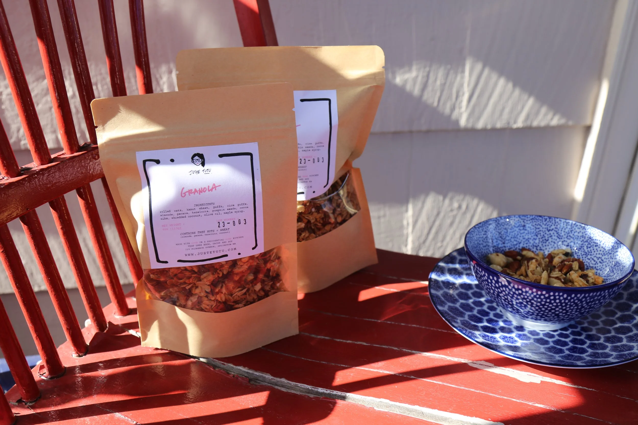 Bundle Granola : 1 Petite 4oz  + 1 Grande 12oz