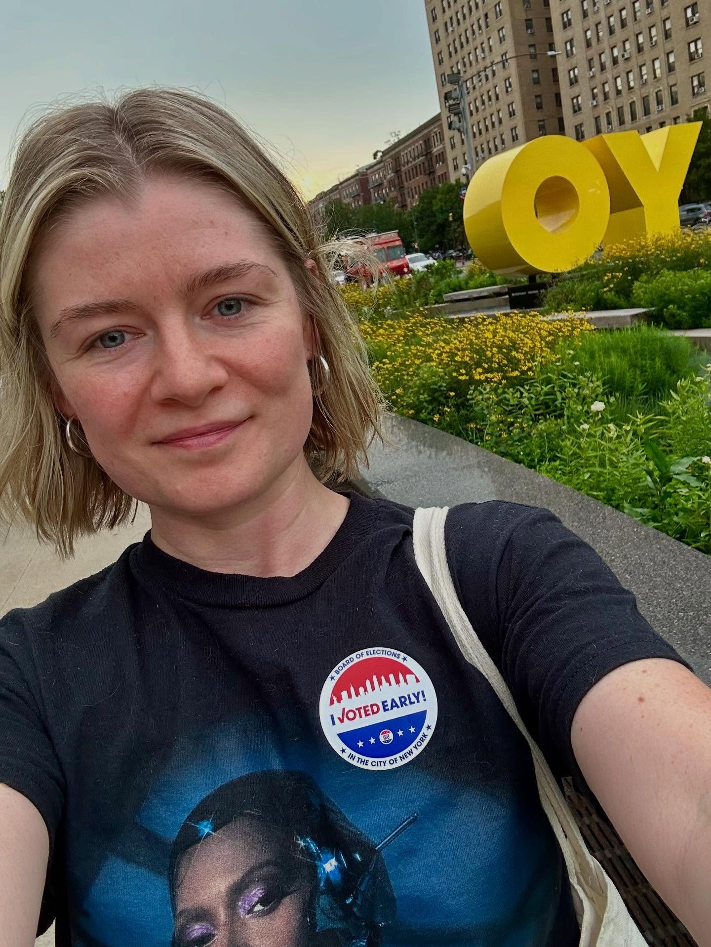 NYC, get out and vote! 🙌🙏