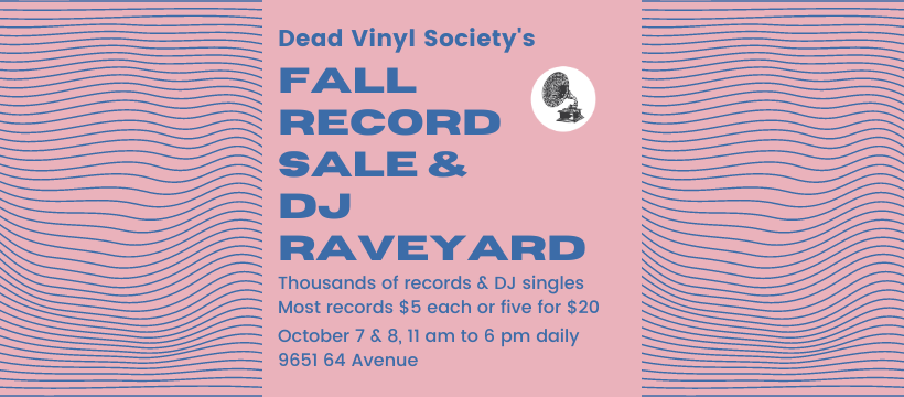 Fall Record Sale &amp; DJ Raveyard