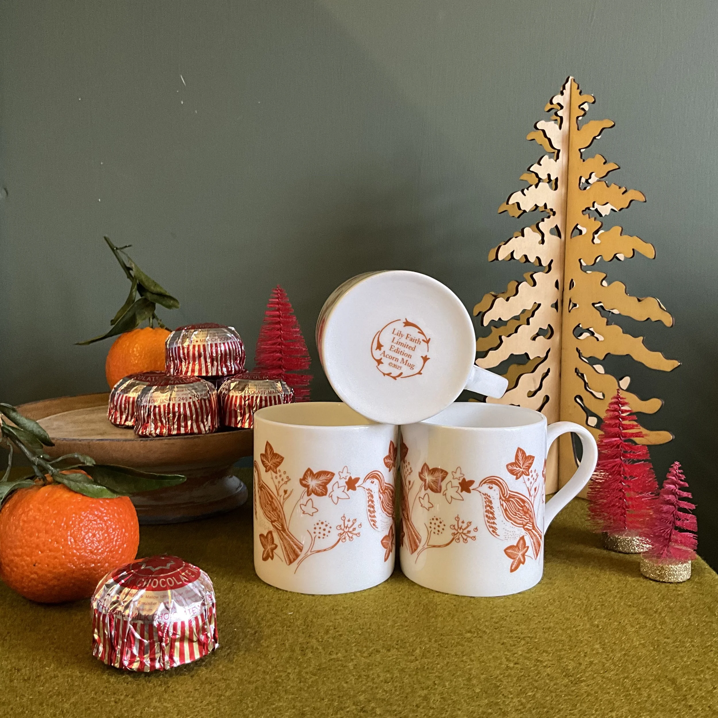 Lily Faith Robin Mug