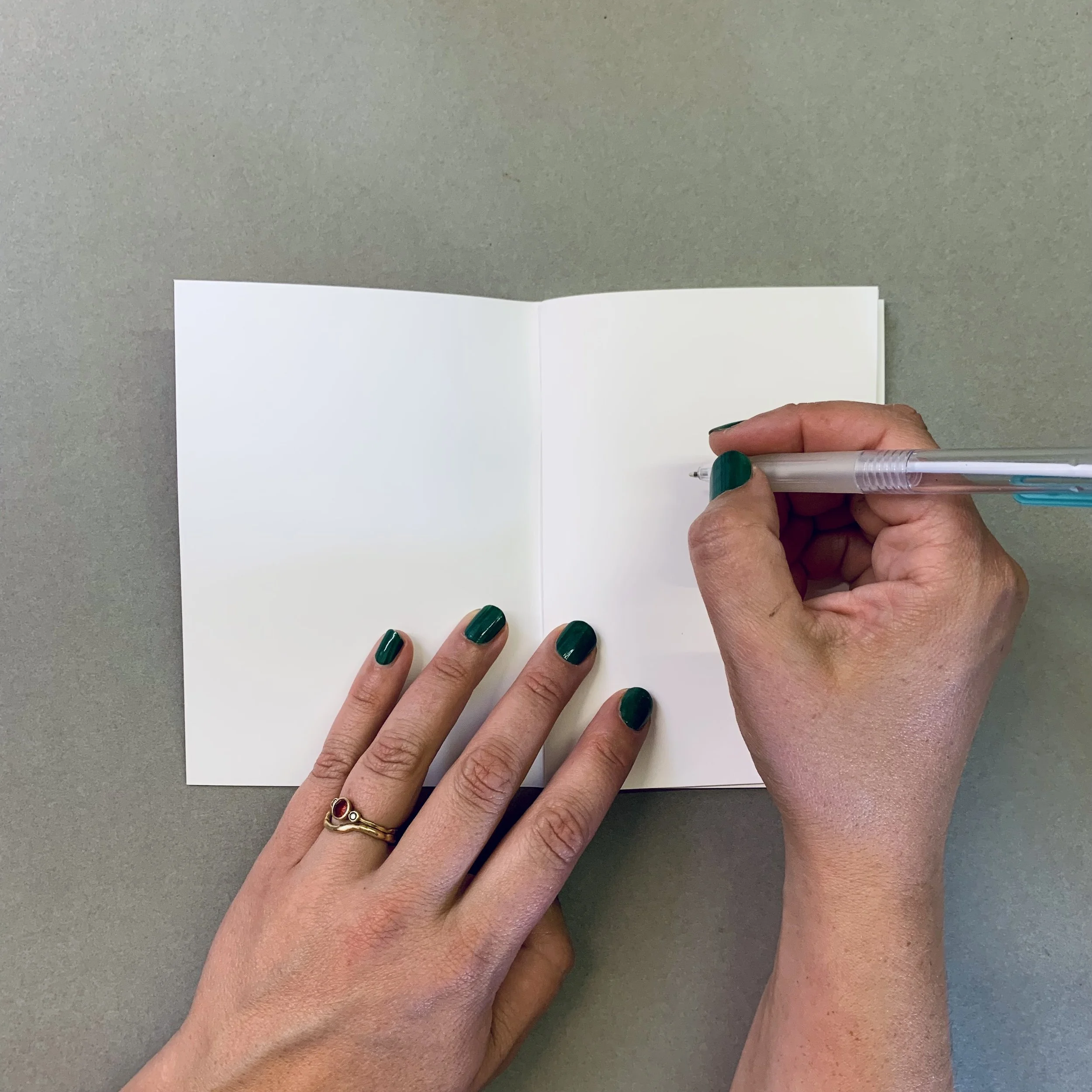 FSC A5 Notebook, designed and printed in the South West, UK. Featuring Lily Faith's Pewter Plate design. (Copy)