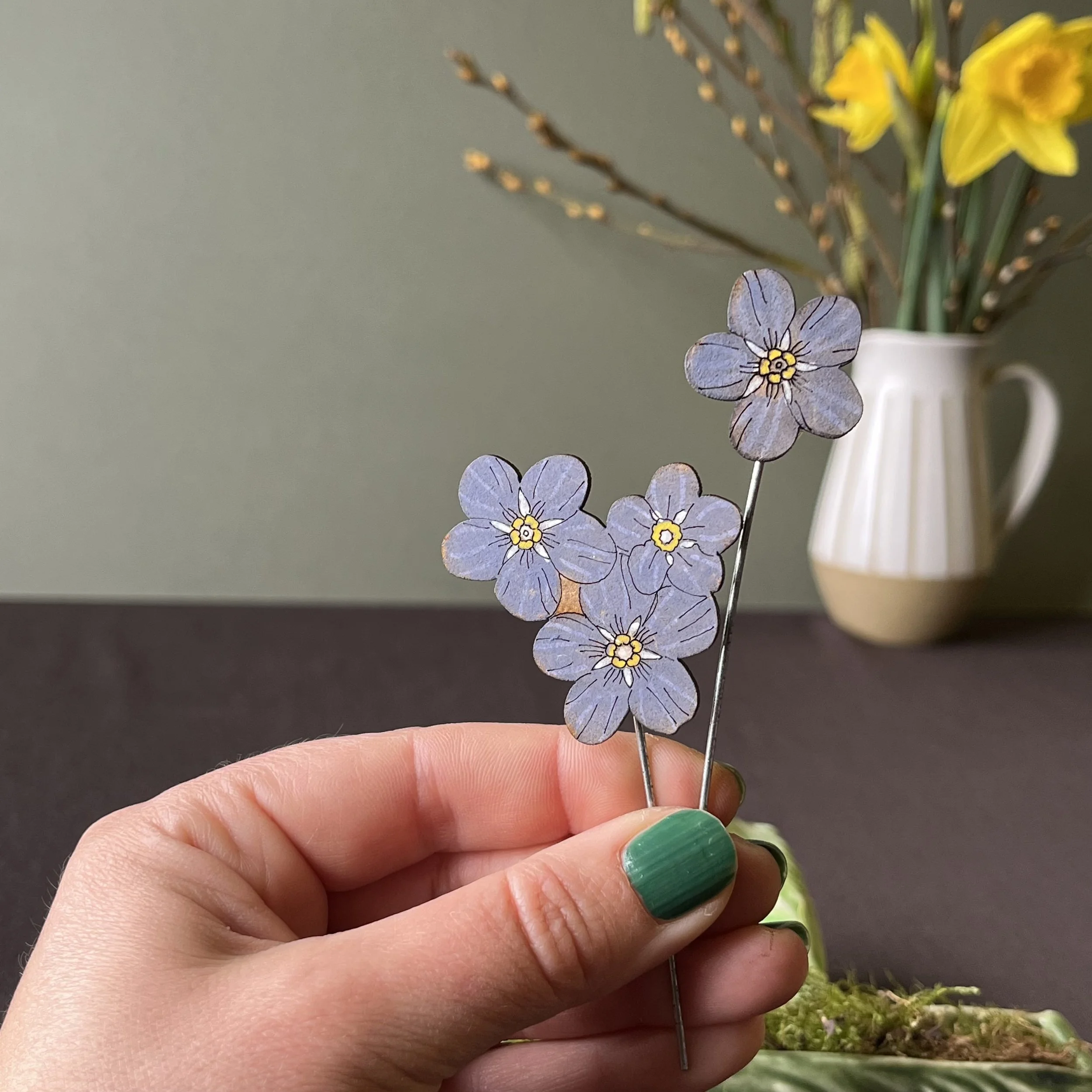 Forget Me Not Plant Pot Companions