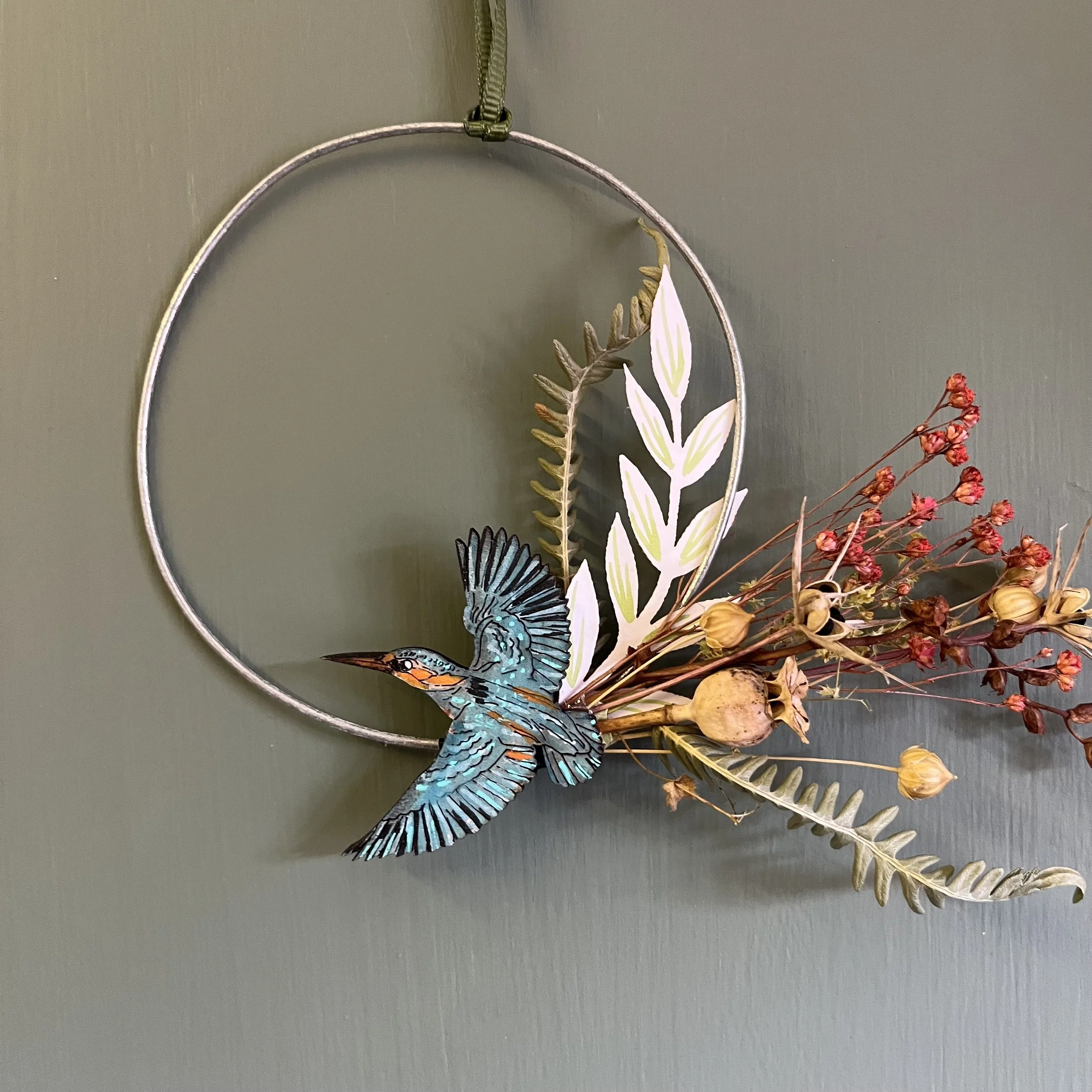Kingfisher Small Wreath