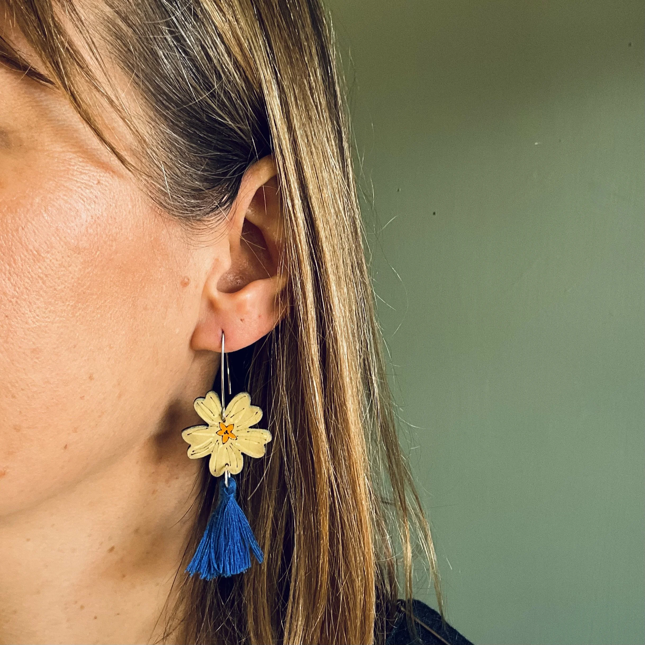 Primrose Tassel Earrings