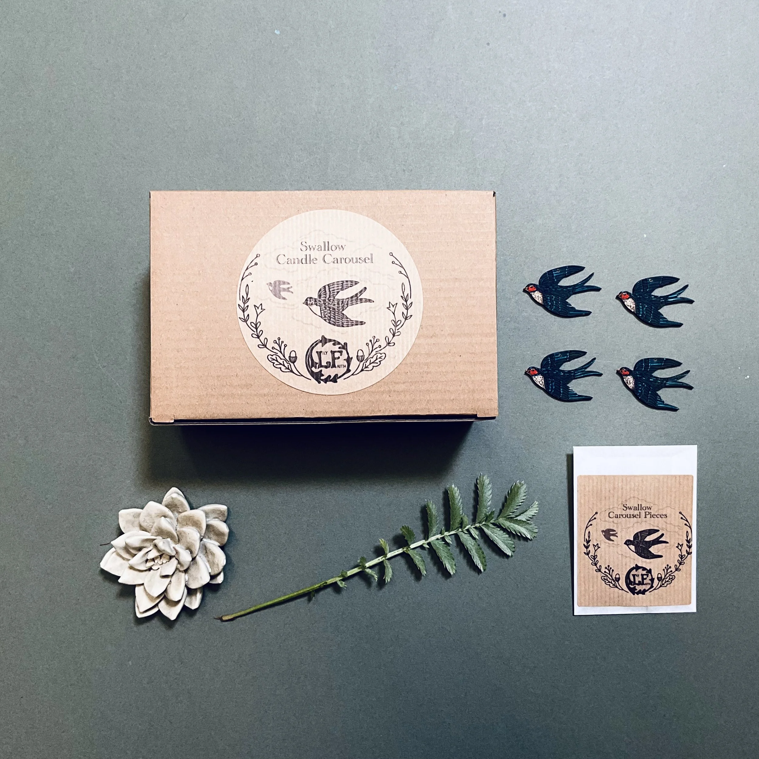 swallow candle carousel