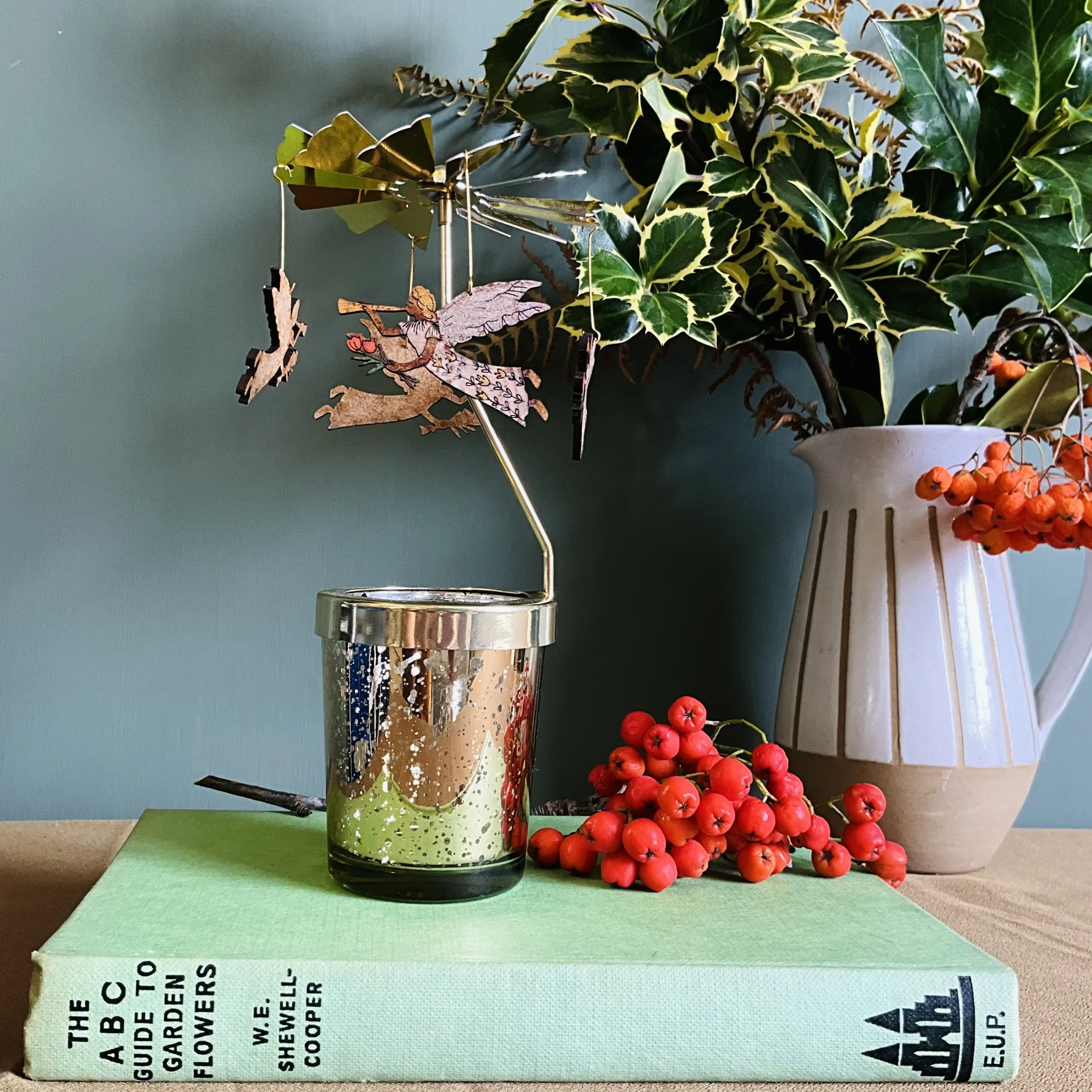 For an instant dose of Christmas nostalgia look no further than the Lily Faith Angel Candle carousel