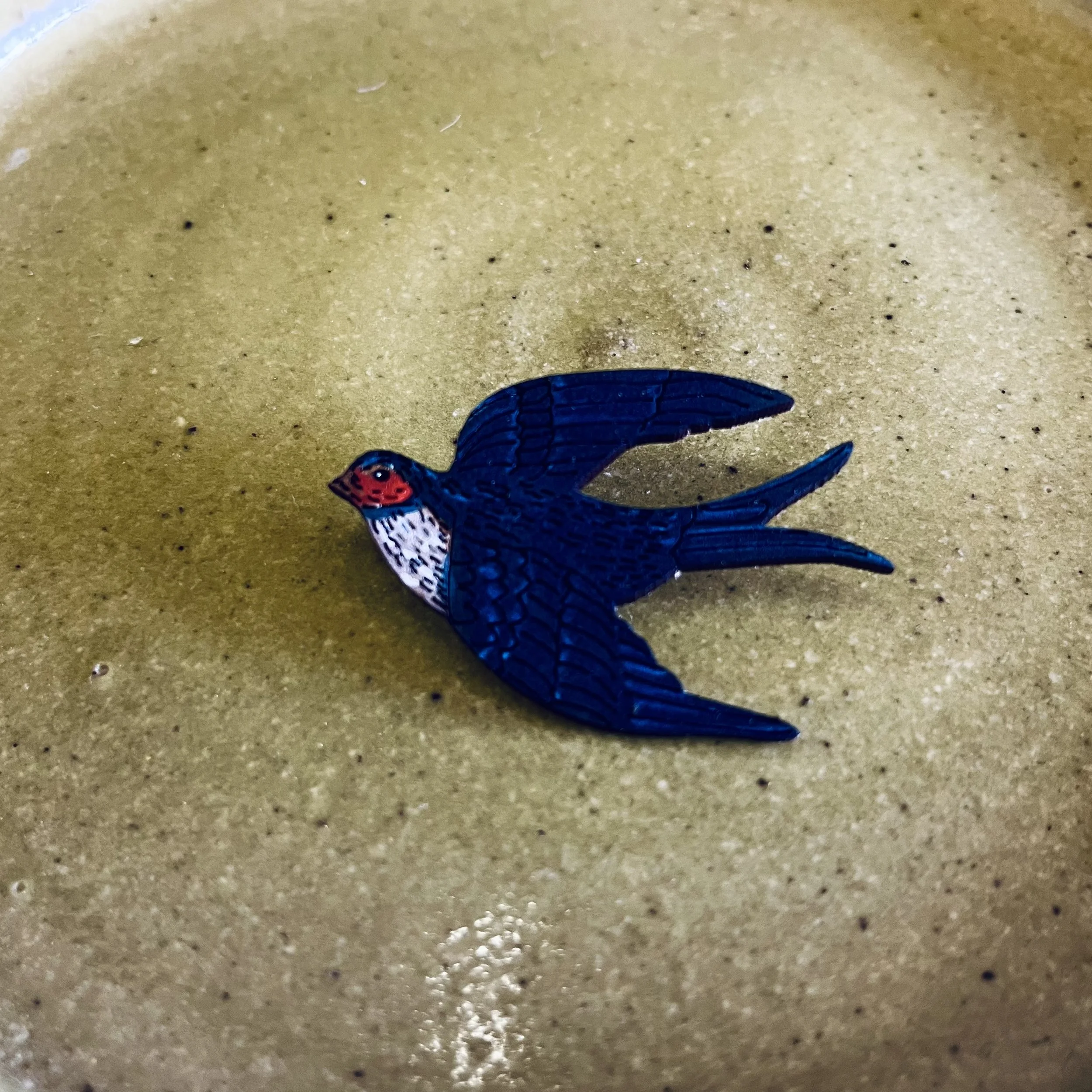 Lily Faith Swallow Mini Pin