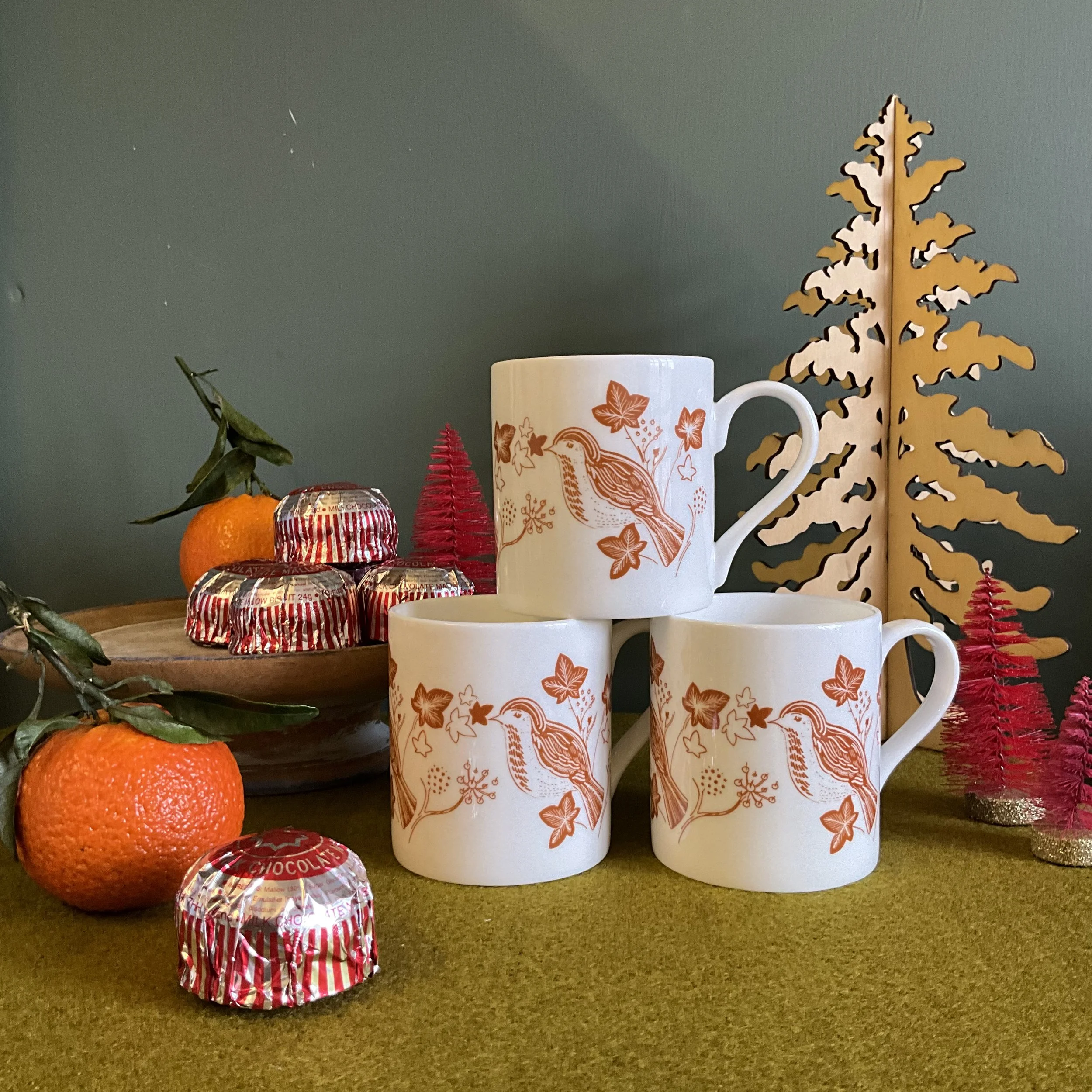 Lily Faith Robin Mug