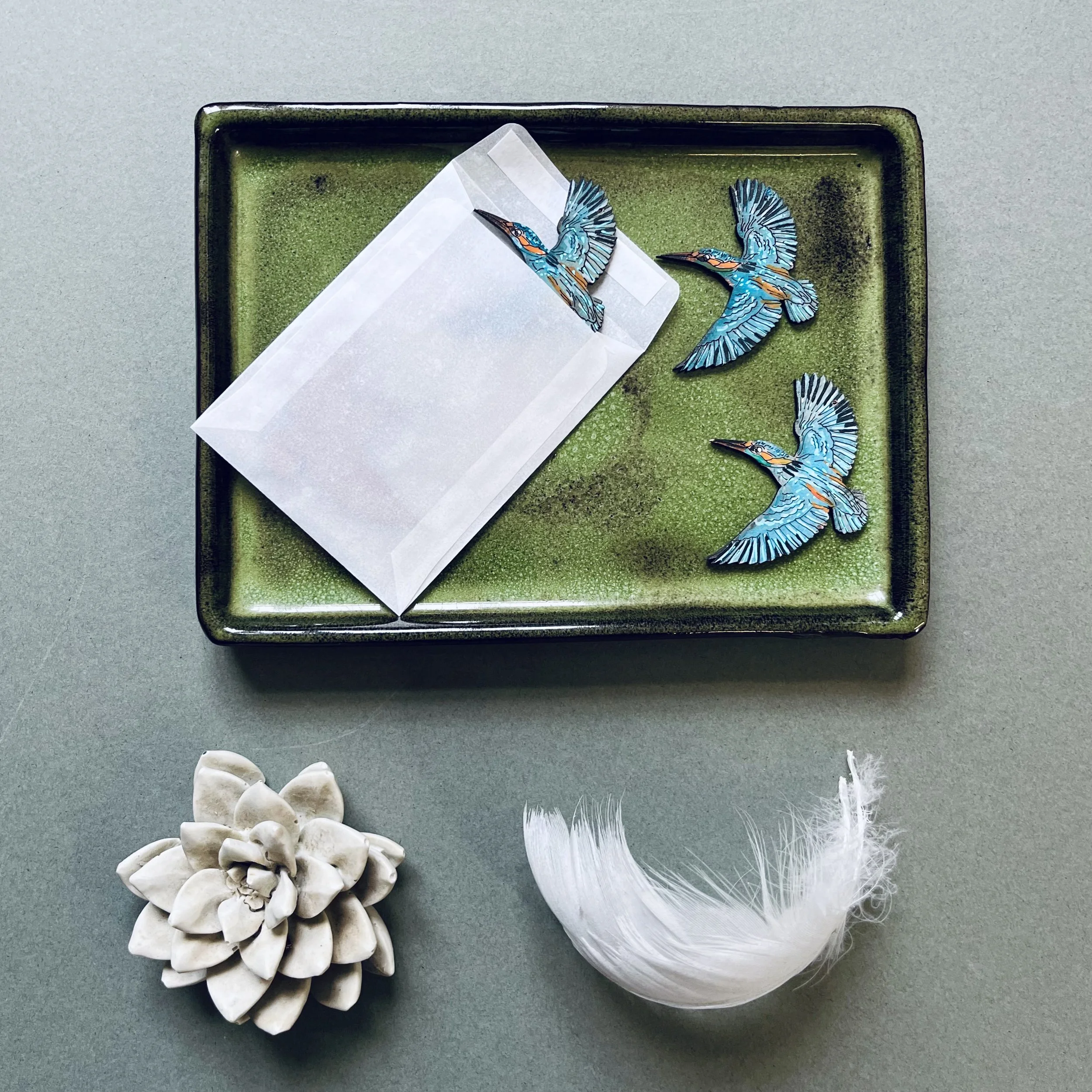 kingfisher candle carousel pieces (Copy)