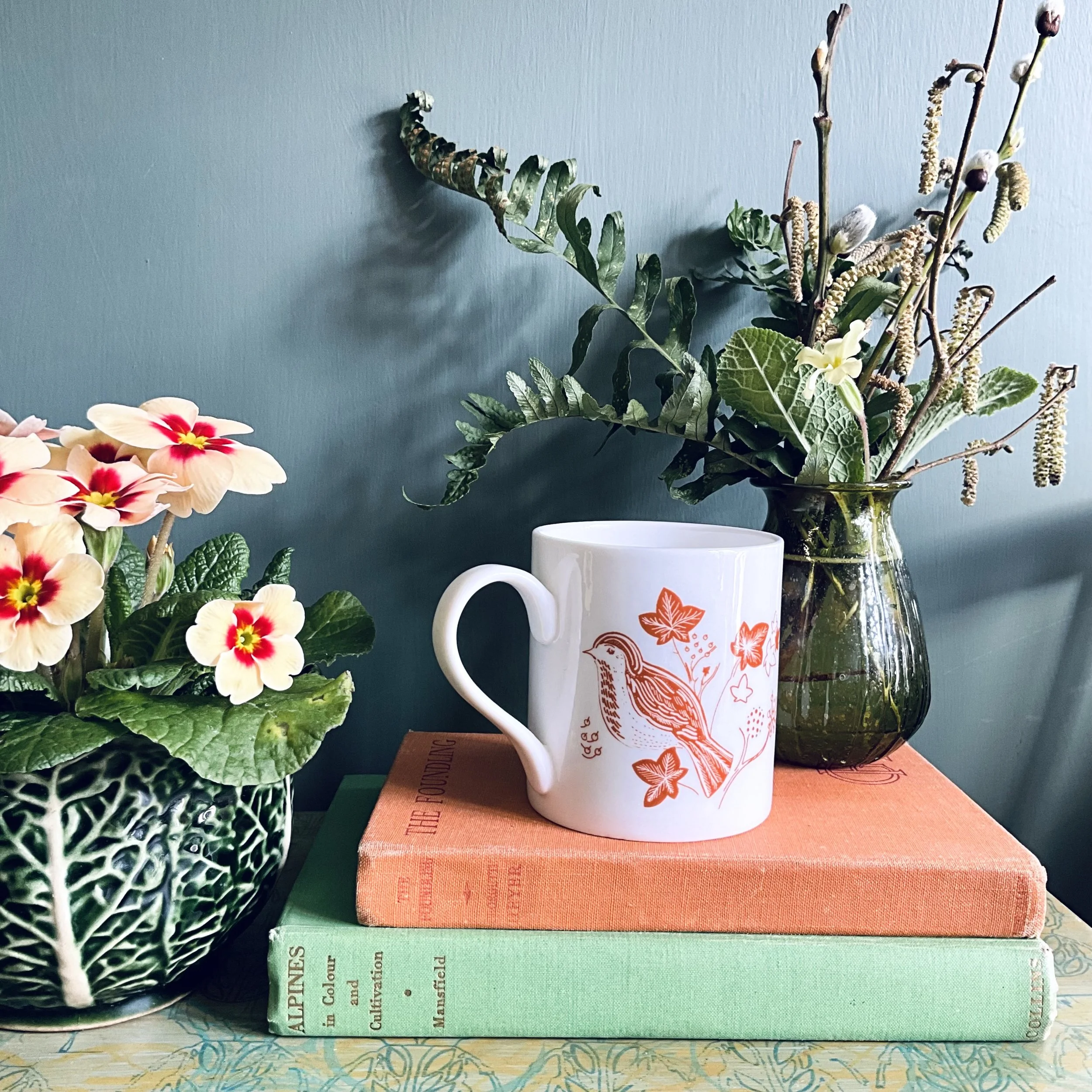 Robin Mug left hand side