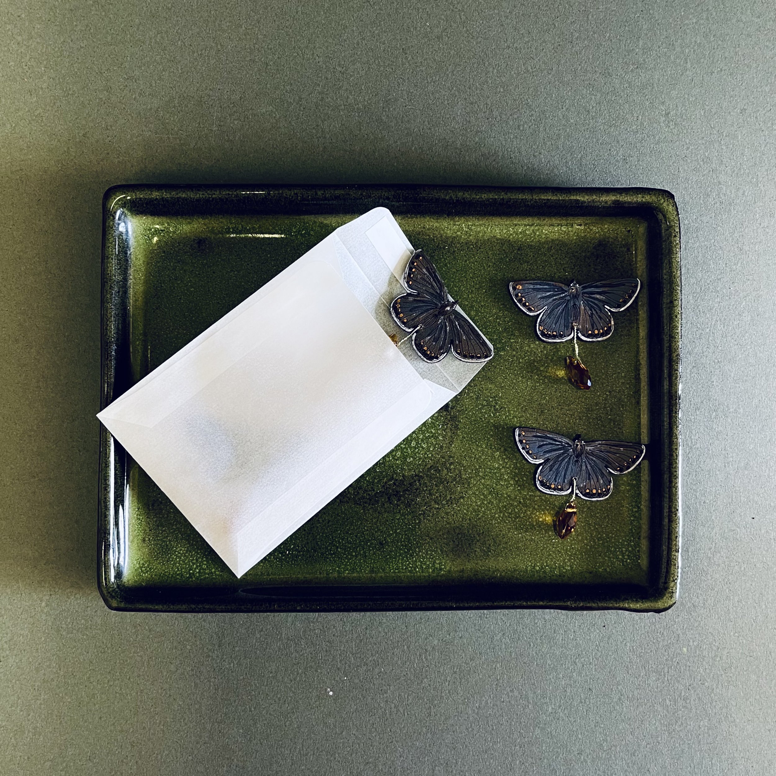 Common Blue Butterfly Candle Carousel