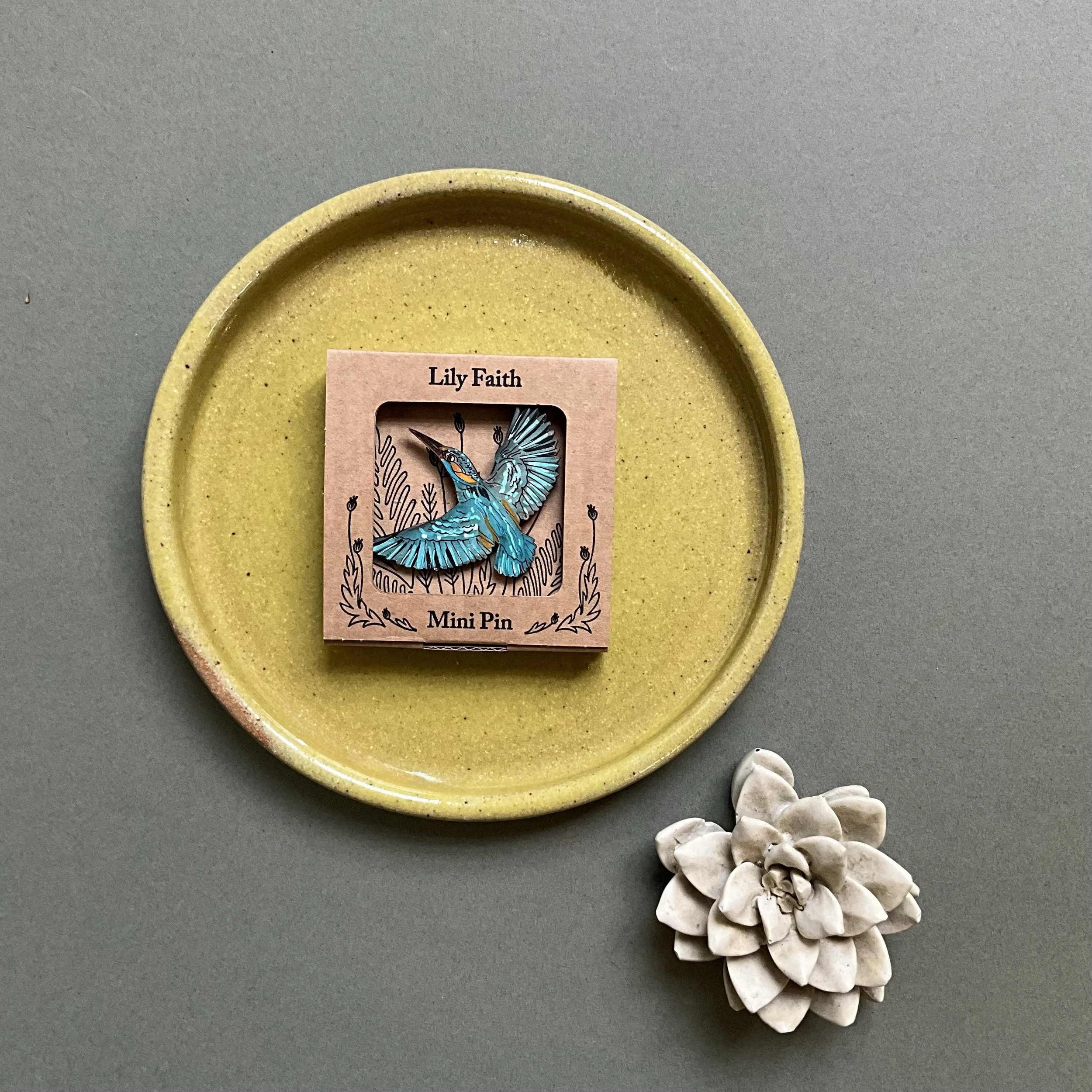 Kingfisher Mini Pin (Copy)