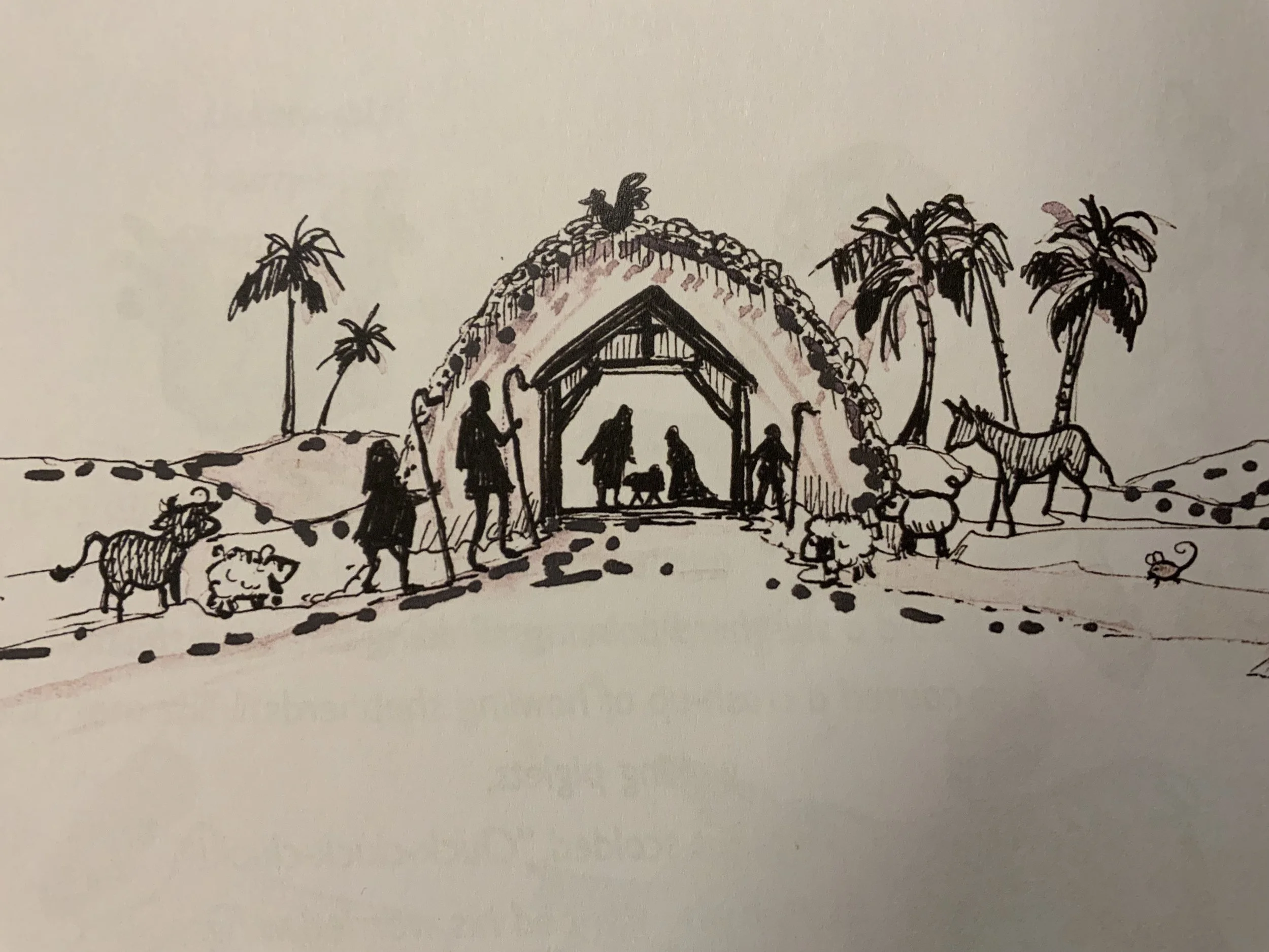 #86 A WOMAN'S BRIEFS -- A BARNYARD CHRISTMAS - 1989