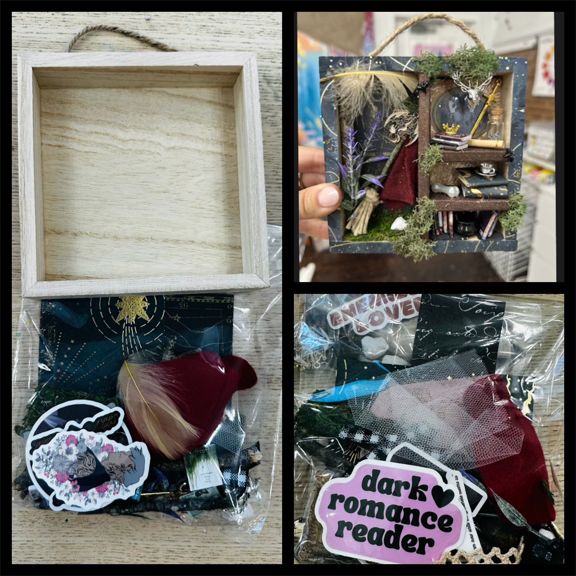 Shadowbox Kit (Fantasy Book Theme)