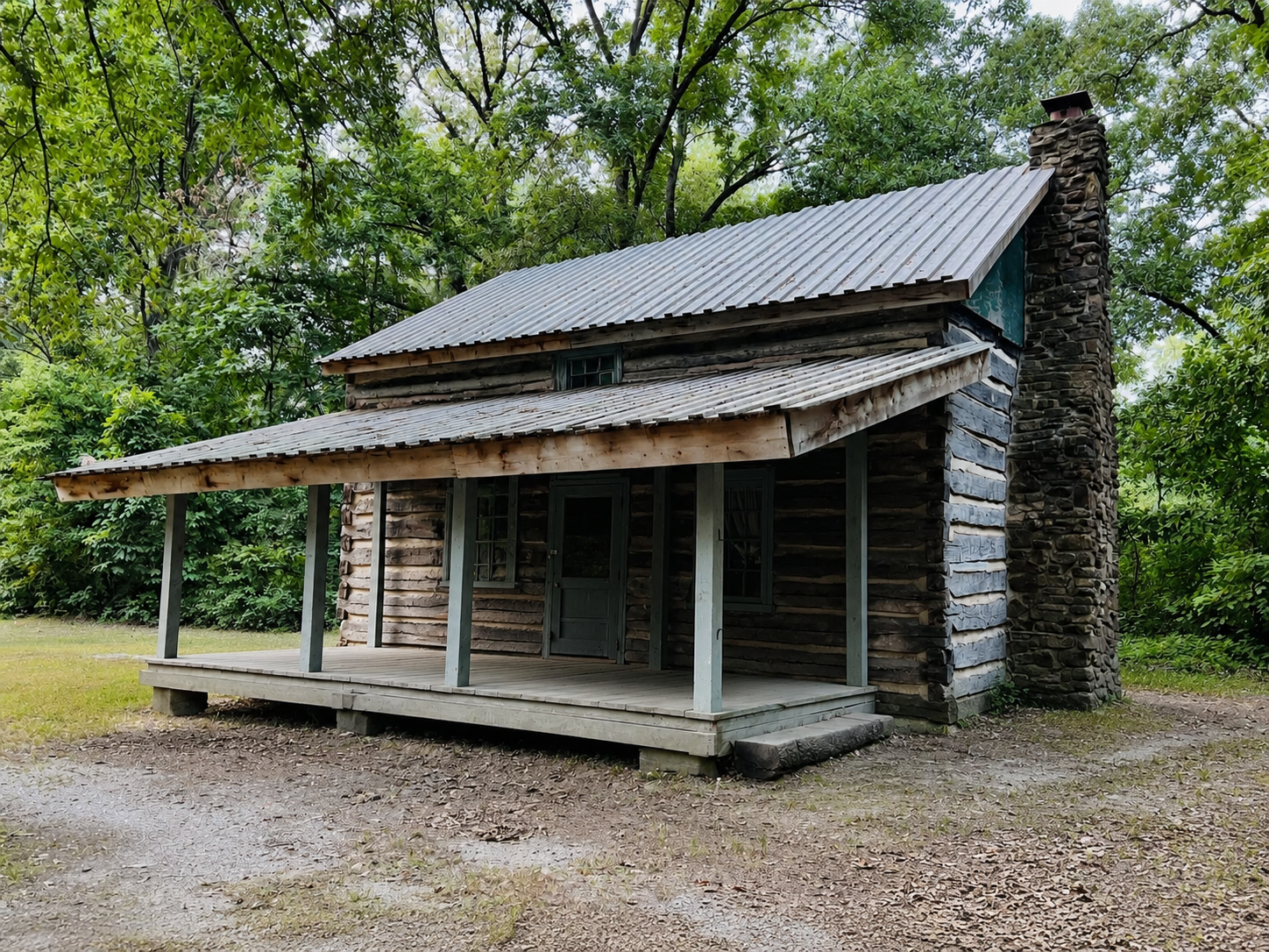 Davidson Cabin at Kinmundy Log Cabin Village