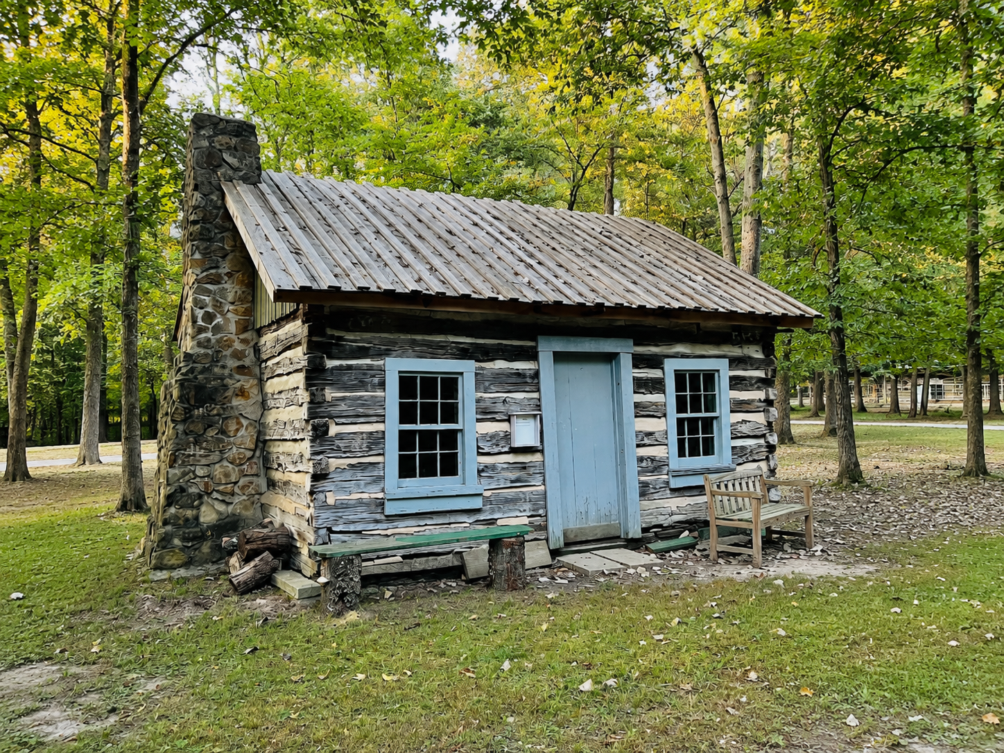 Anderson Cabin at Kinmundy Log Cabin Village