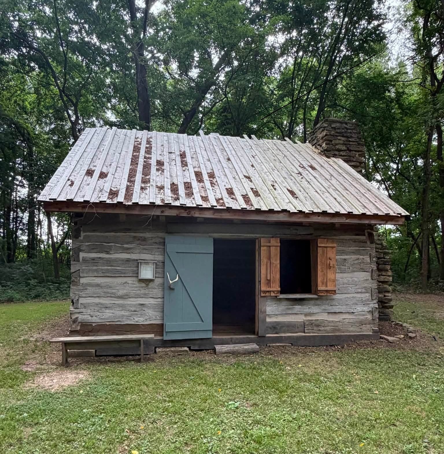 Millican Cabin at Kinmundy Log Cabin Village