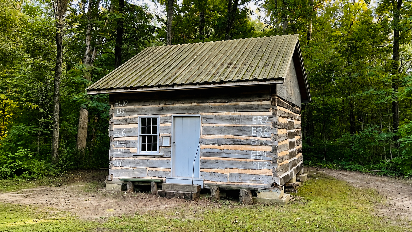 Stein Cabin at Kinmundy Log Cabin Village