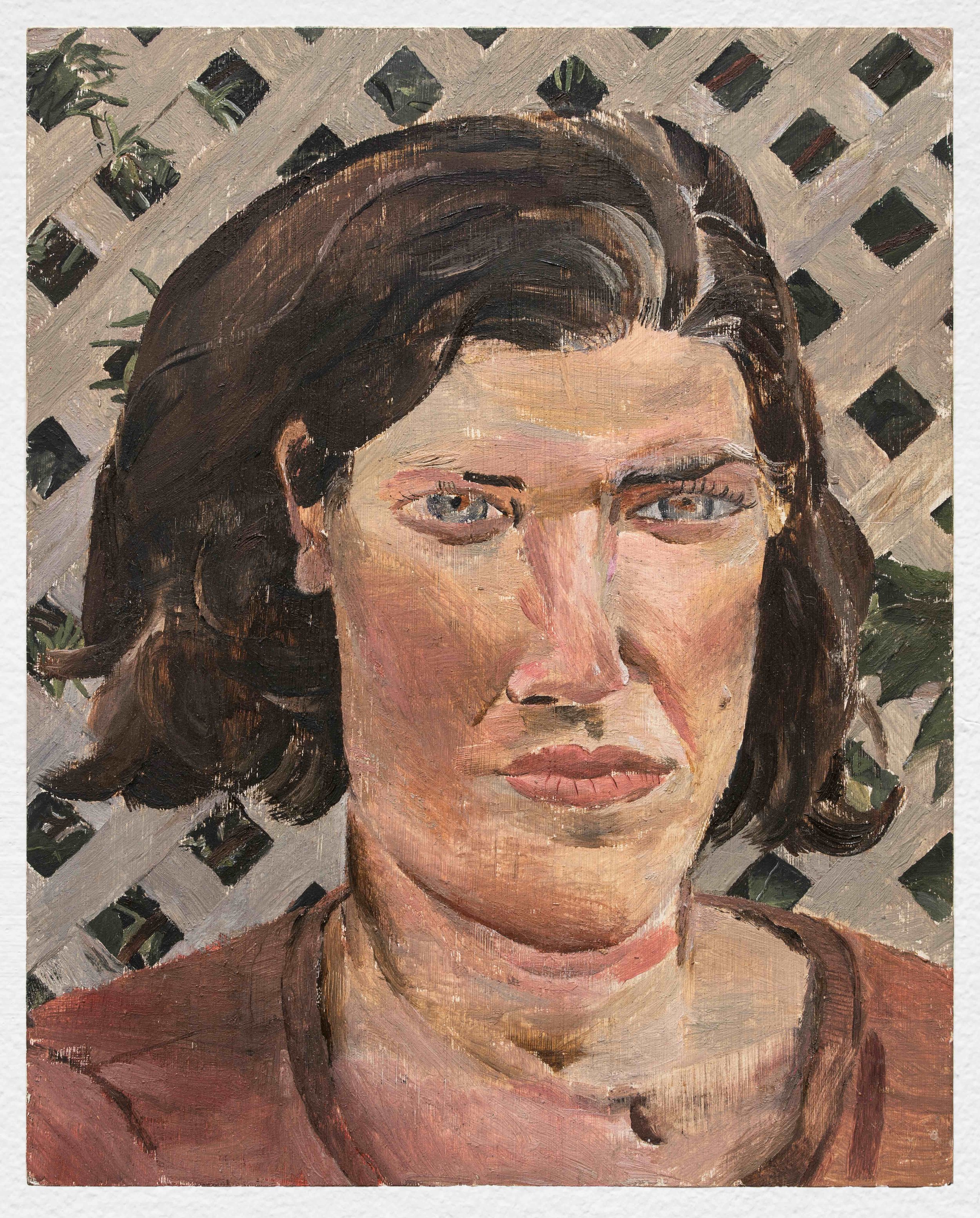  “Kathryn”, oil on panel, 10” x8”, 2018 