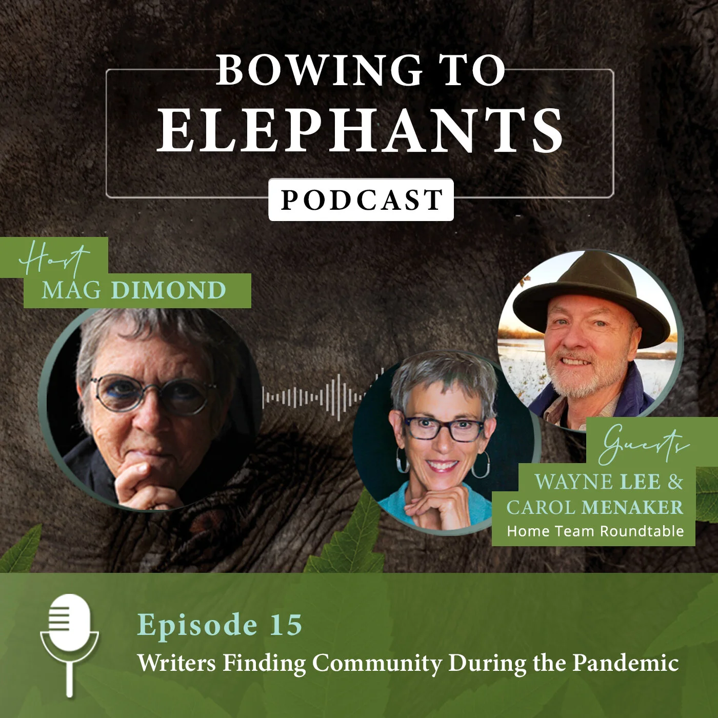 Writers Finding Community During the Pandemic with Carol Menaker &amp; Wayne Lee