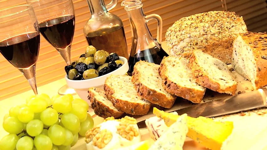 Enjoy delicious Greek food and wine