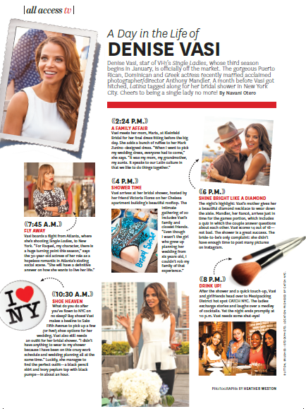 A Day in the Life of Denise Vasi