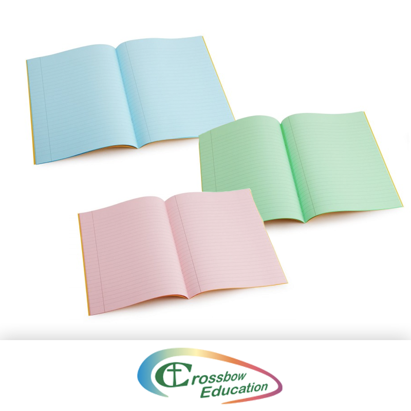 Tinted Exercise Books A4 - Pack of 5