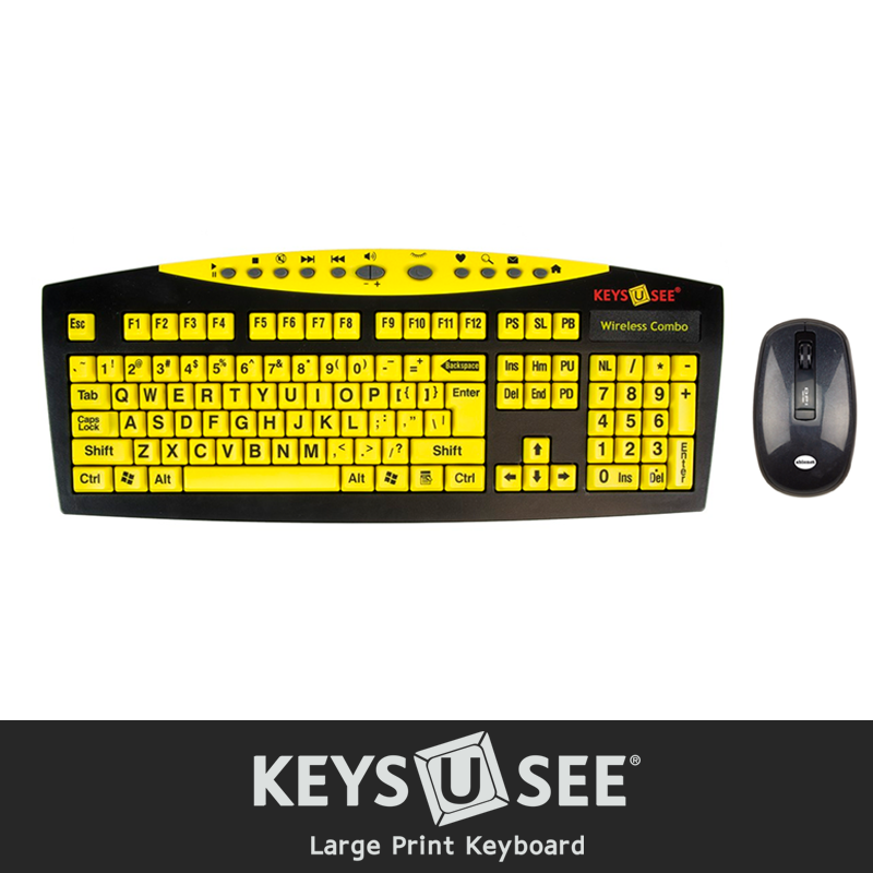 Keys-U-See Wireless with Mouse