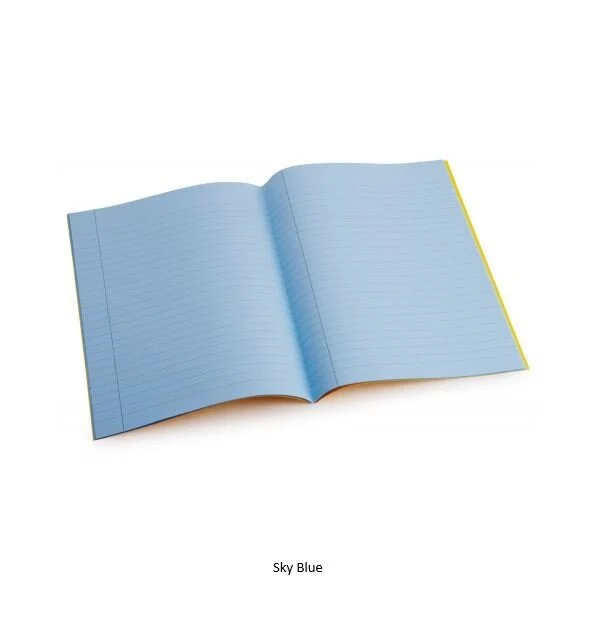 Tinted Exercise Books A4 Sky Blue.JPG