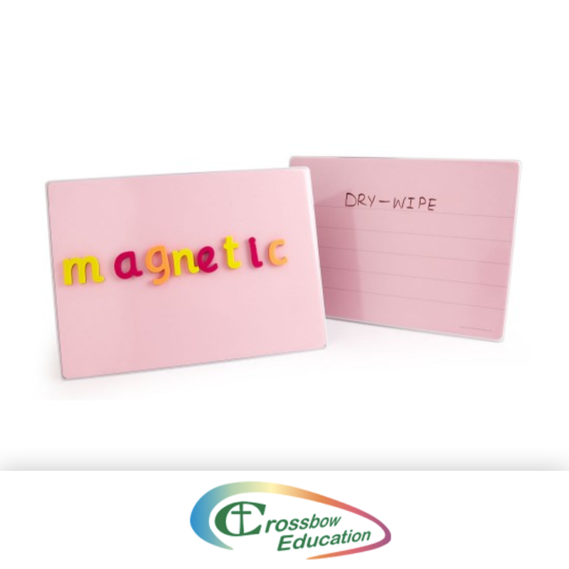 Magnetic Tinted Wipe-Clean Boards - Set of 6