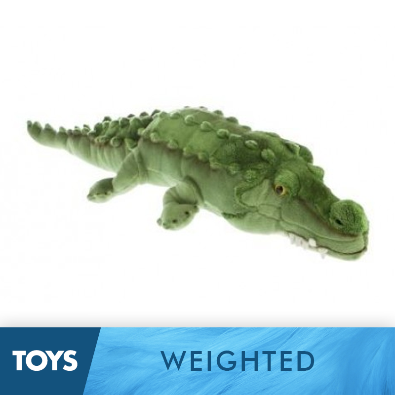 Weighted Plush Crocodile