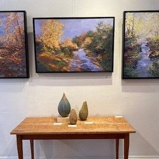New Autumn oil Paintings at The Gallery at Flat rock.

Show ends October 15.