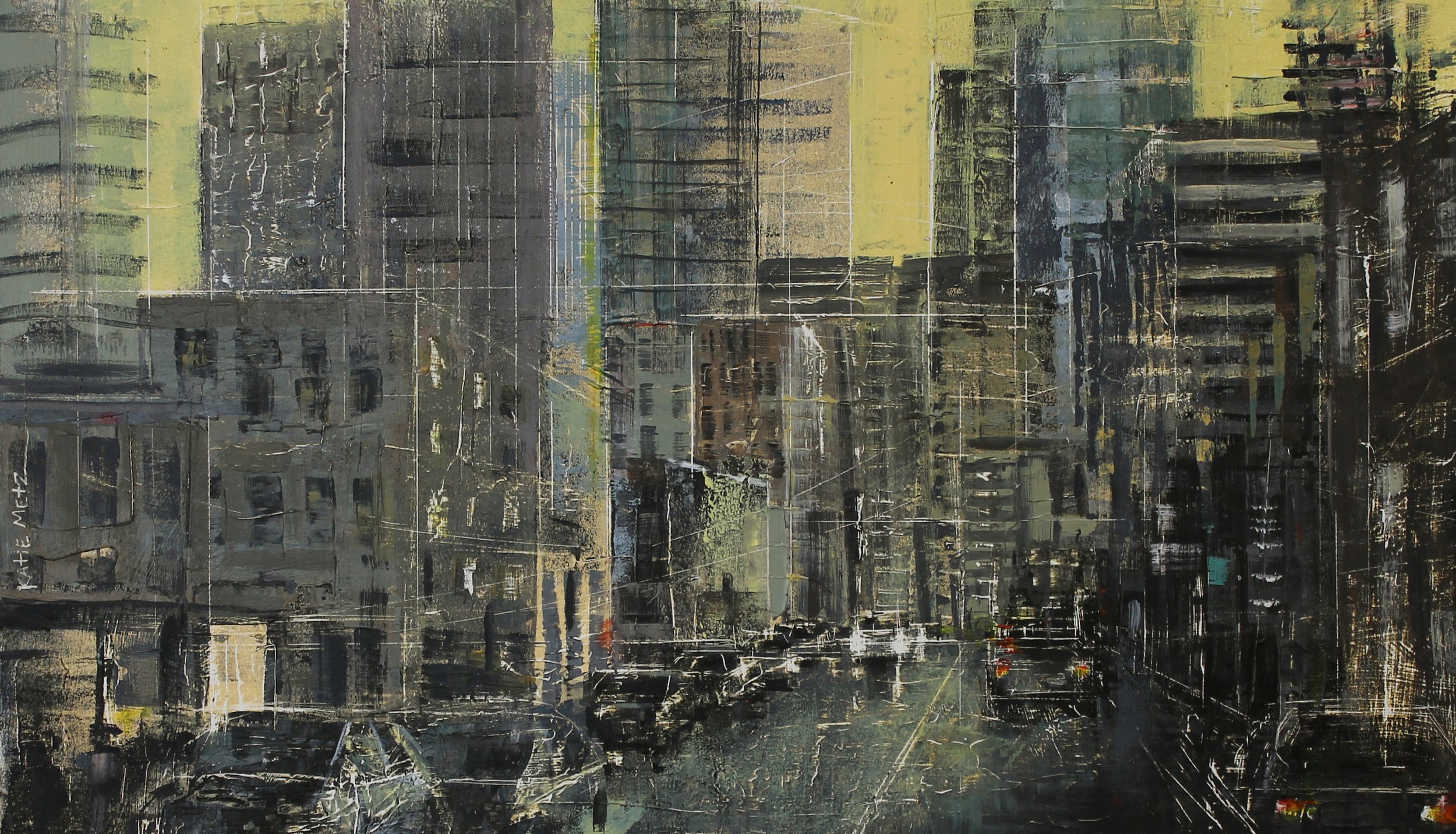 Metz Urban Interludes 8 acrylic on panel 14x24in 2022 2.JPG