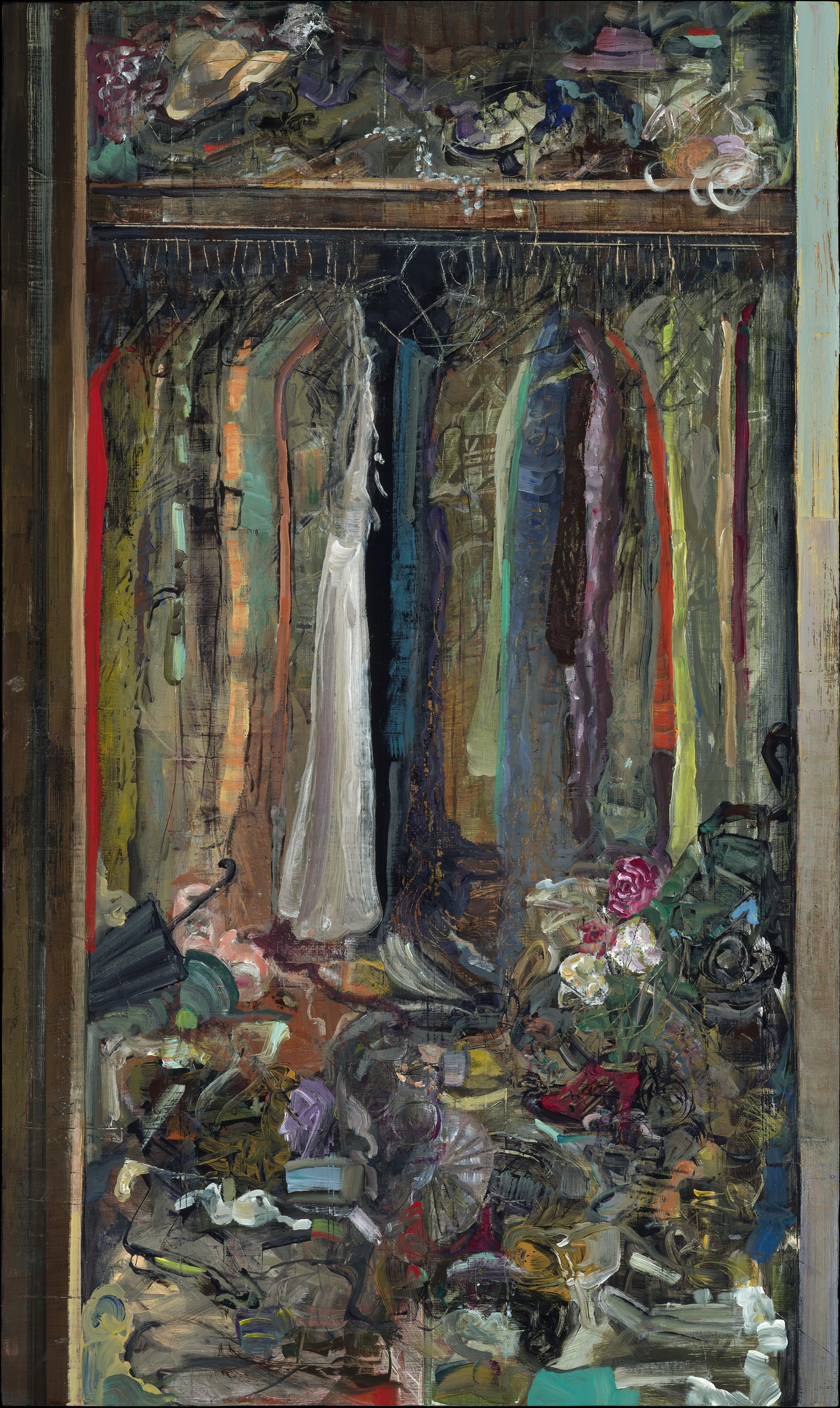 Kingdom Within 3 2026 37”x 22" Acrylic on panel

