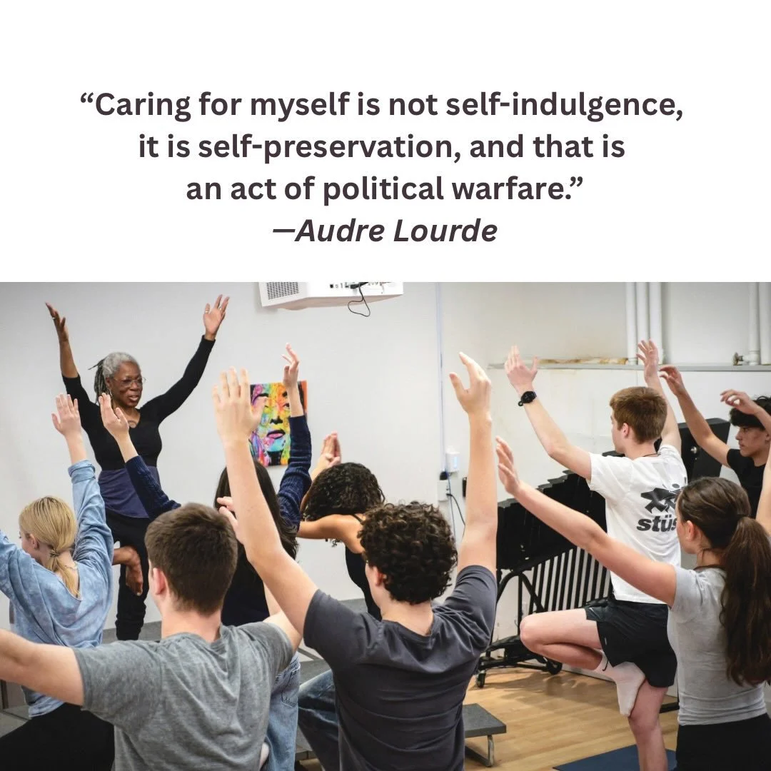 In Tree Pose or in the micro / macro of life, it&rsquo;s all the same&mdash; Centering + Equity = Balance.

In order to find it, we must enter and acknowledge the truth of the ground that we&rsquo;re standing on and build up with the tools and capaci